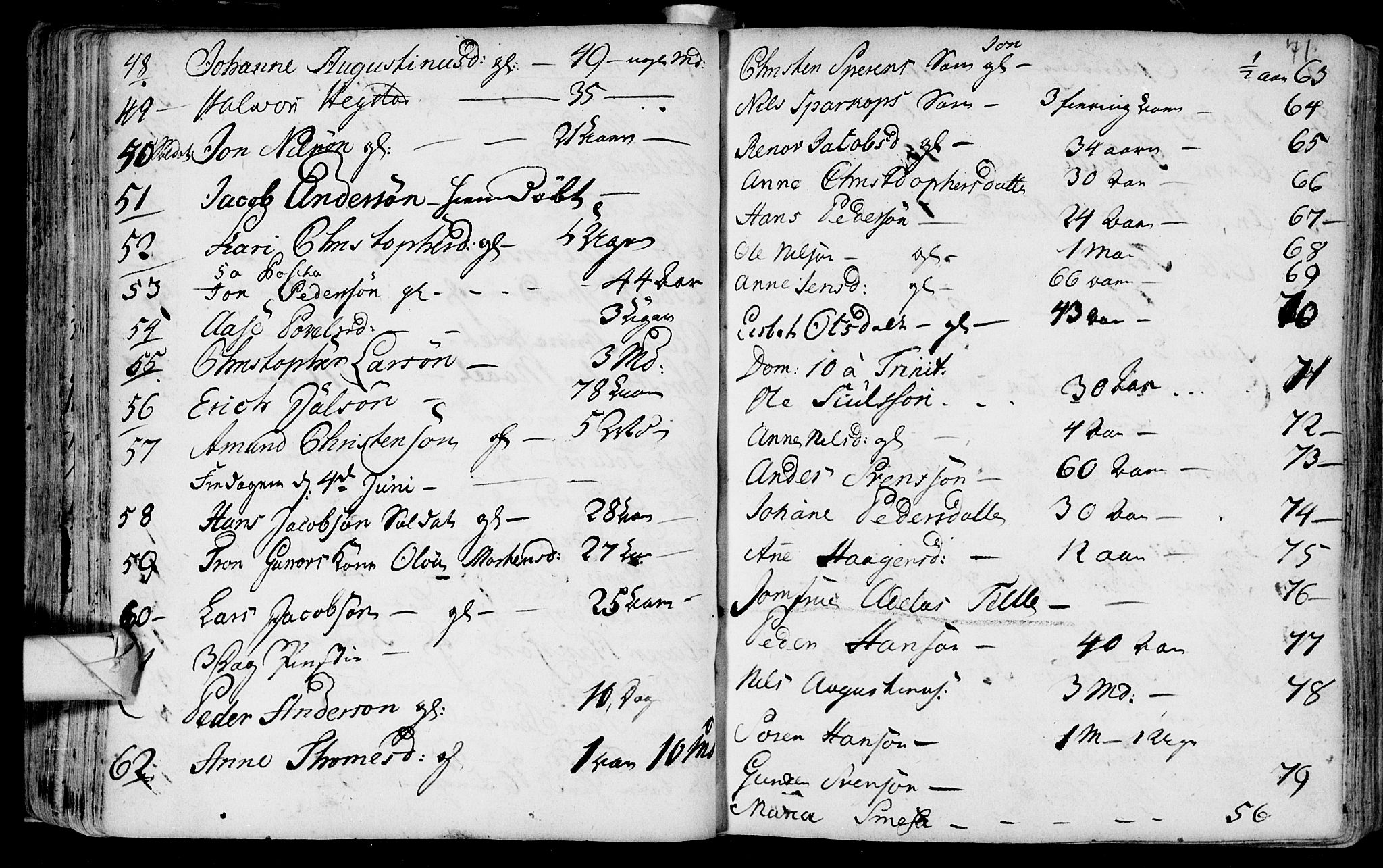 Eiker kirkebøker, AV/SAKO-A-4/F/Fa/L0007: Parish register (official) no. I 7 /1, 1733-1808, p. 71