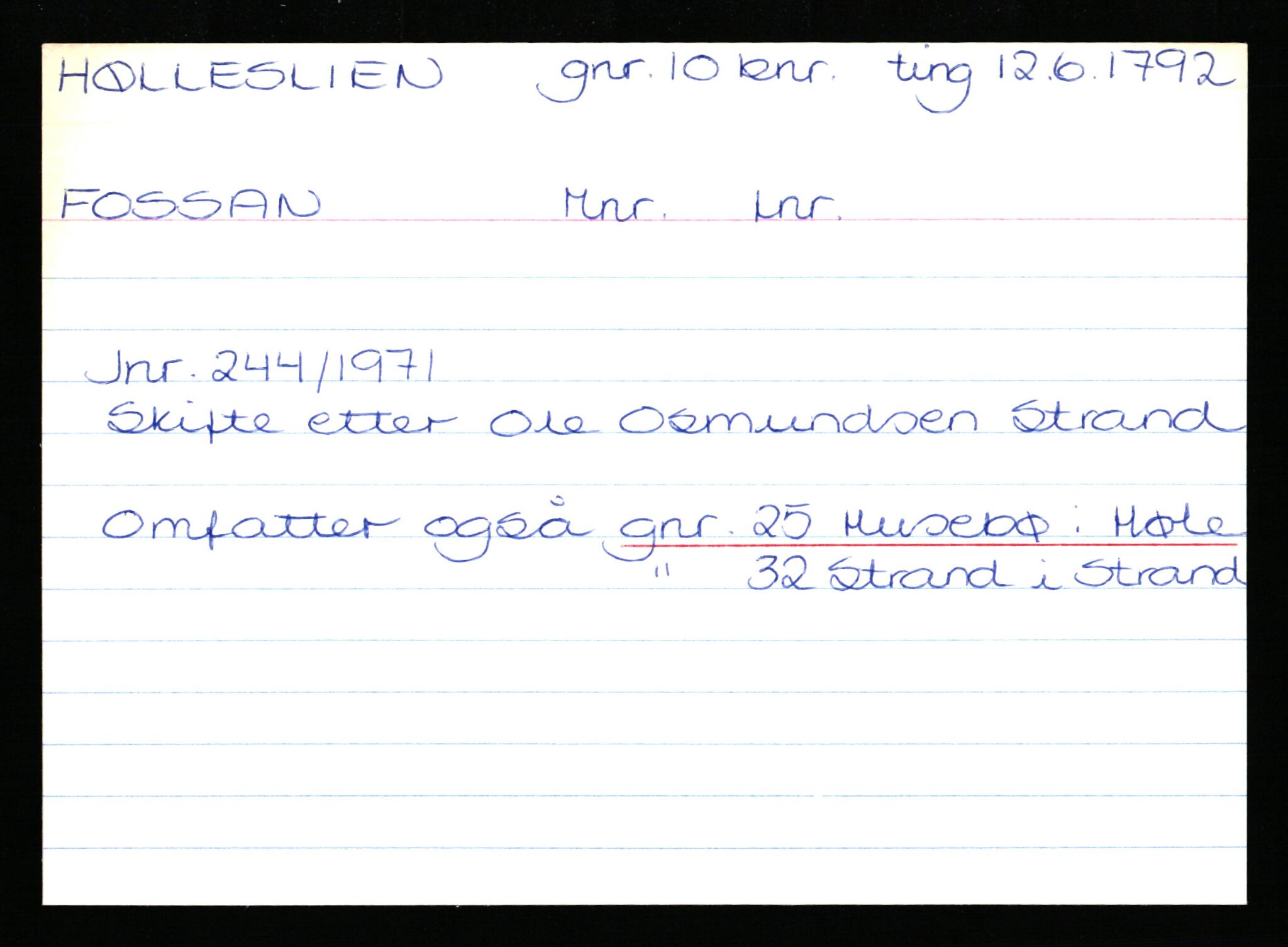 Statsarkivet i Stavanger, AV/SAST-A-101971/03/Y/Yk/L0020: Registerkort sortert etter gårdsnavn: Høle - Idsal, 1750-1930, p. 121