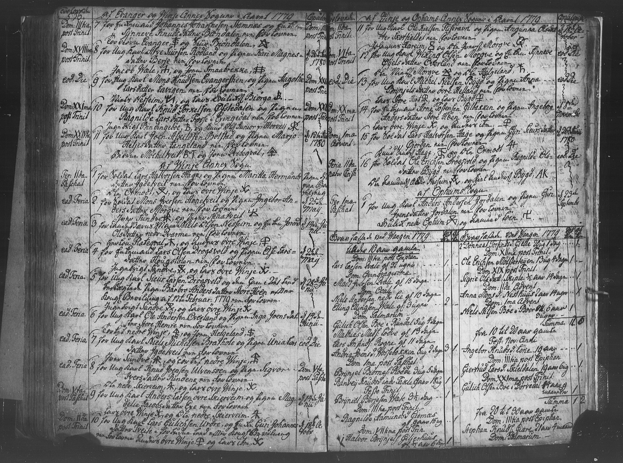Voss sokneprestembete, SAB/A-79001/H/Haa: Parish register (official) no. A 8, 1752-1780, p. 536-537