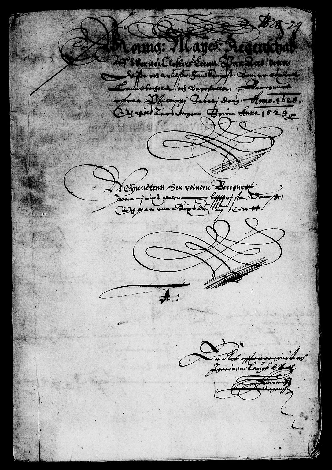 Rentekammeret inntil 1814, Reviderte regnskaper, Lensregnskaper, AV/RA-EA-5023/R/Rb/Rbg/L0002: Verne kloster len, 1619-1630