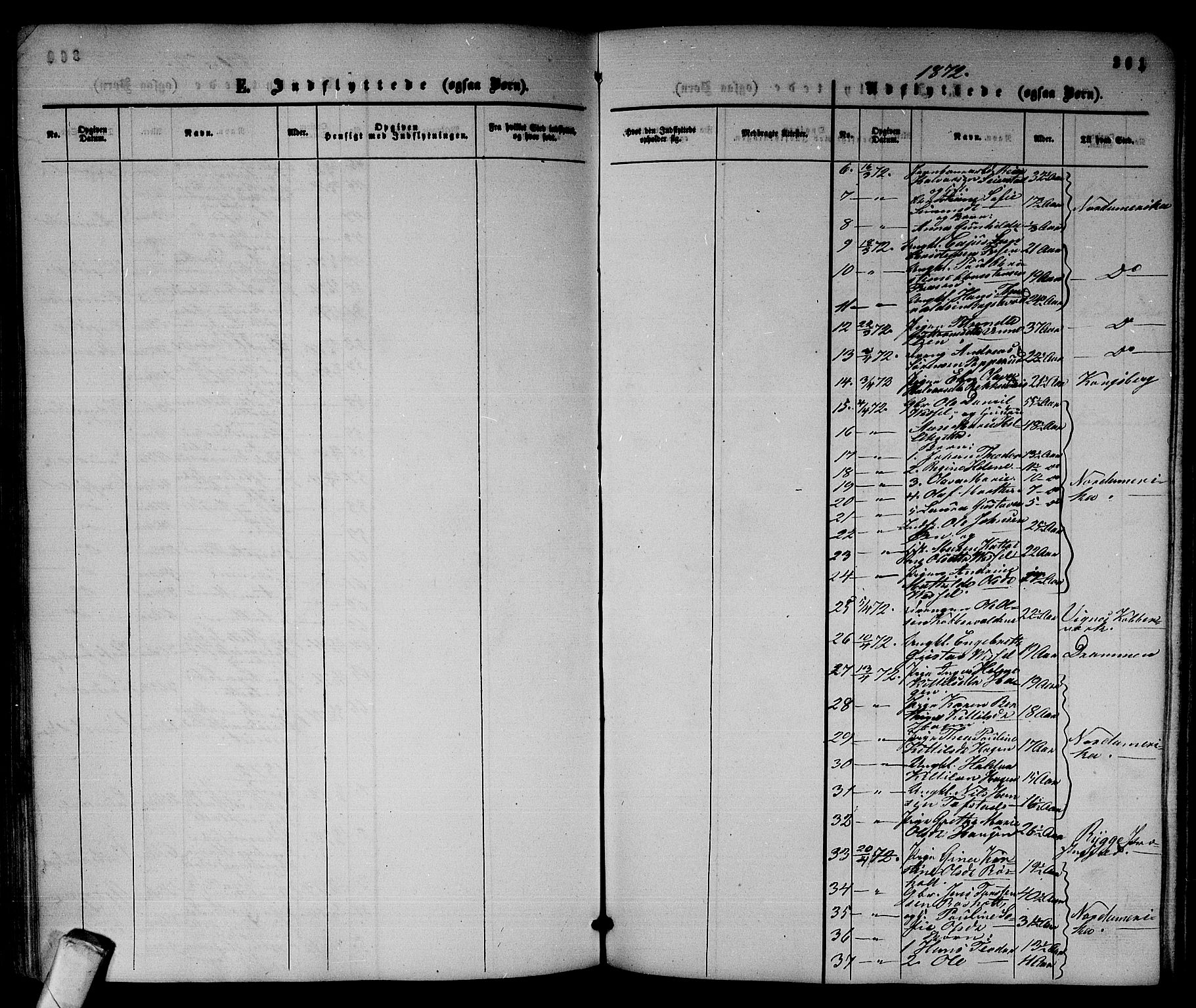 Sandsvær kirkebøker, SAKO/A-244/G/Ga/L0005: Parish register (copy) no. I 5, 1857-1873, p. 361