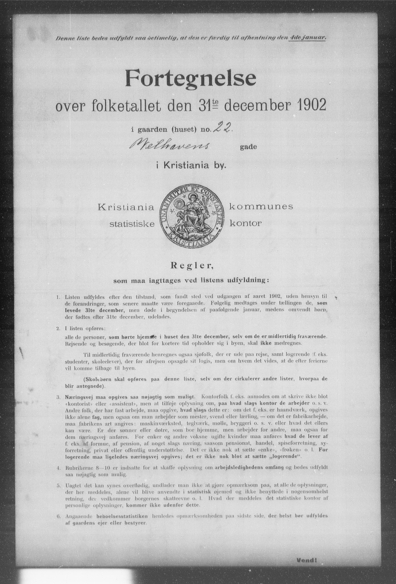 OBA, Municipal Census 1902 for Kristiania, 1902, p. 23525