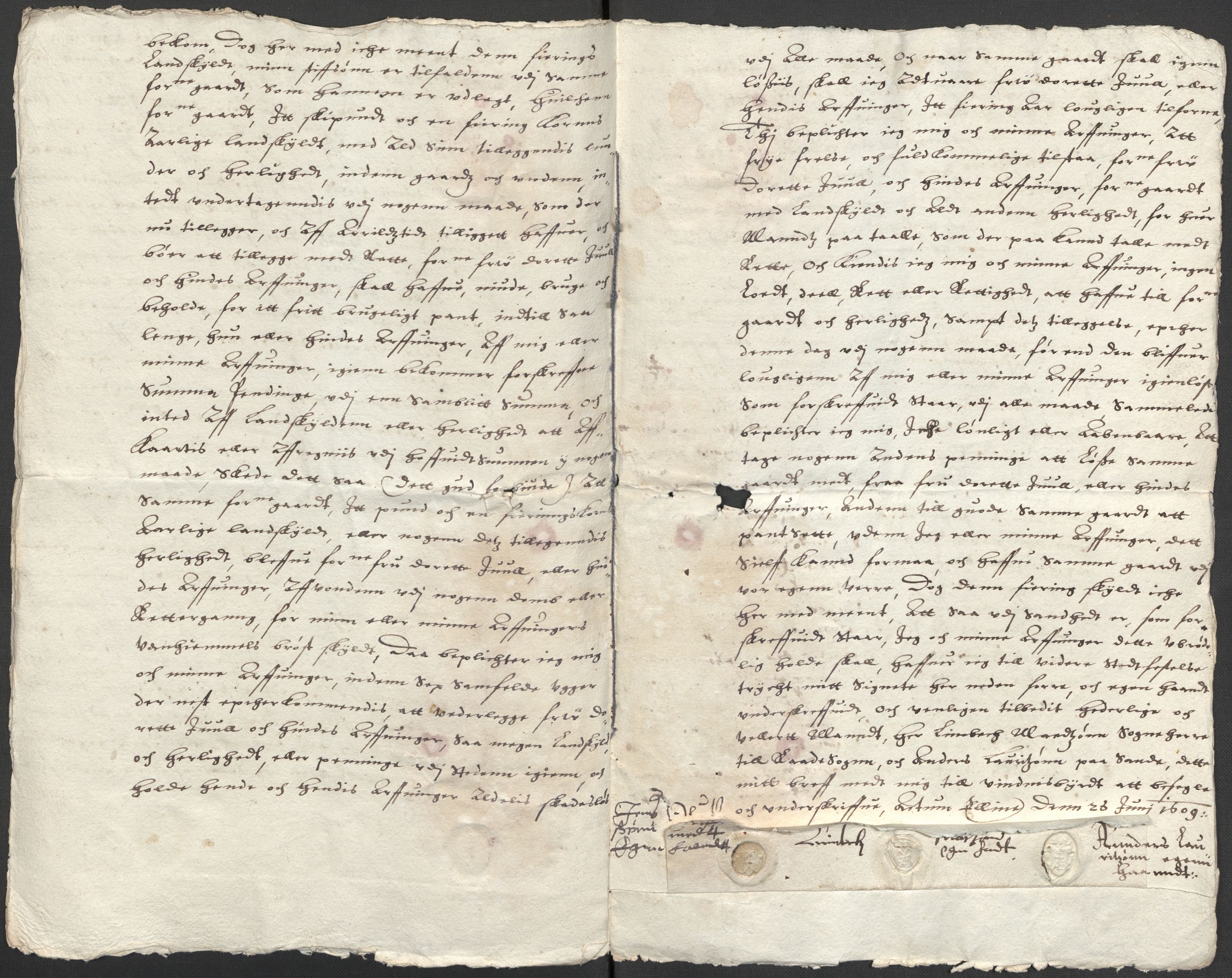 Riksarkivets diplomsamling, AV/RA-EA-5965/F12/L0009: Pk. 8 (III), 1435-1728, p. 47