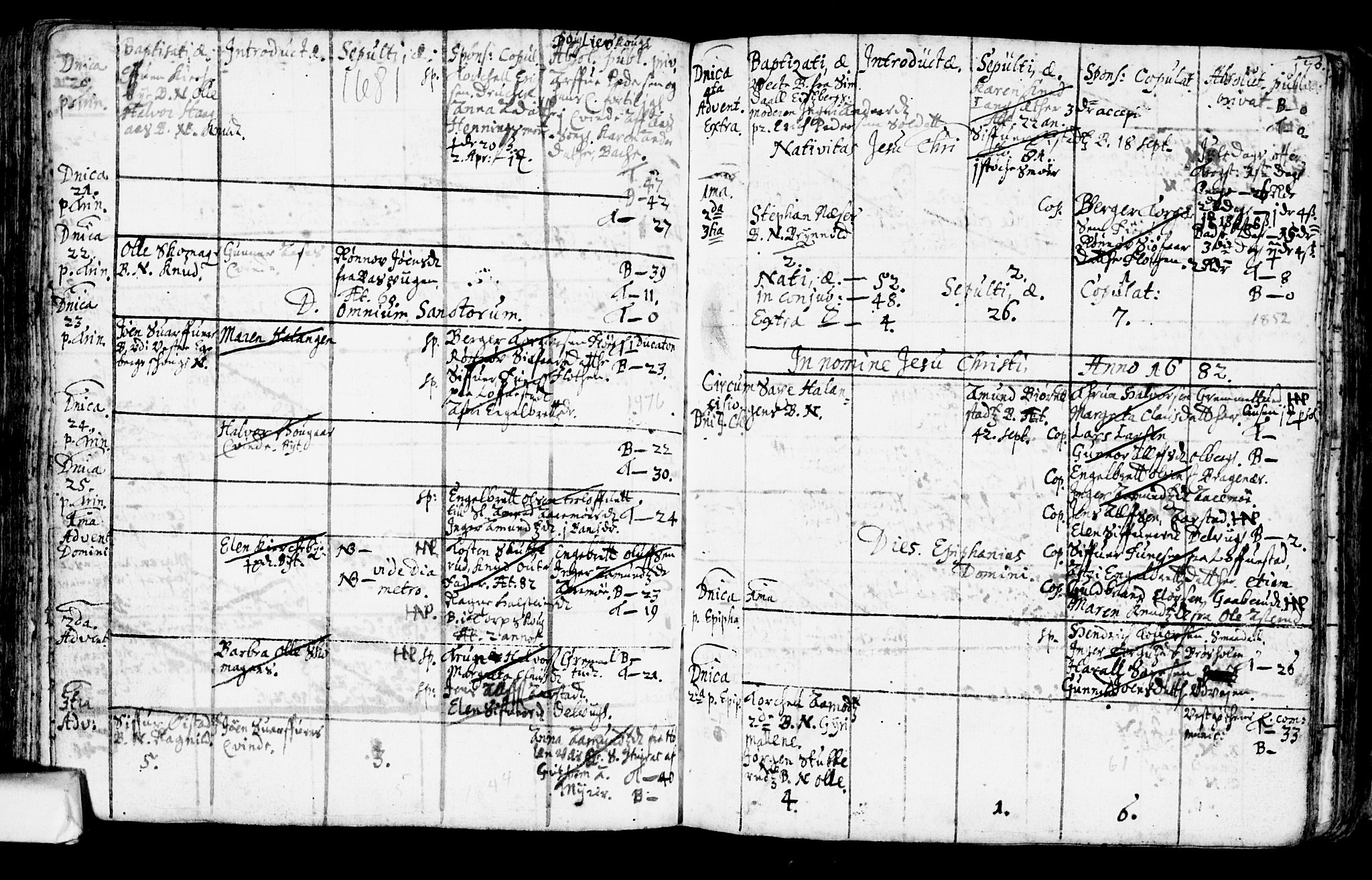 Trøgstad prestekontor Kirkebøker, SAO/A-10925/F/Fa/L0001: Parish register (official) no. I 1, 1645-1707, p. 176