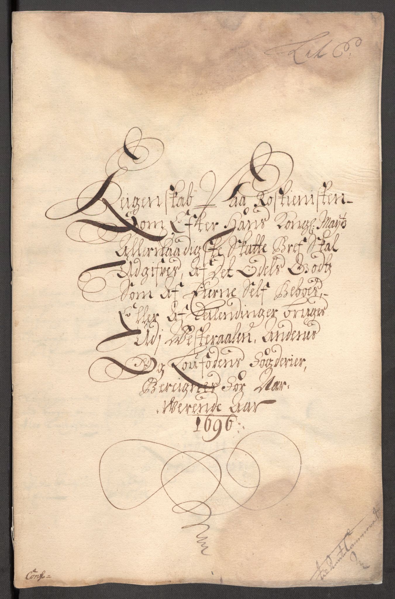 Rentekammeret inntil 1814, Reviderte regnskaper, Fogderegnskap, AV/RA-EA-4092/R67/L4678: Fogderegnskap Vesterålen, Andenes og Lofoten, 1696-1708, p. 59