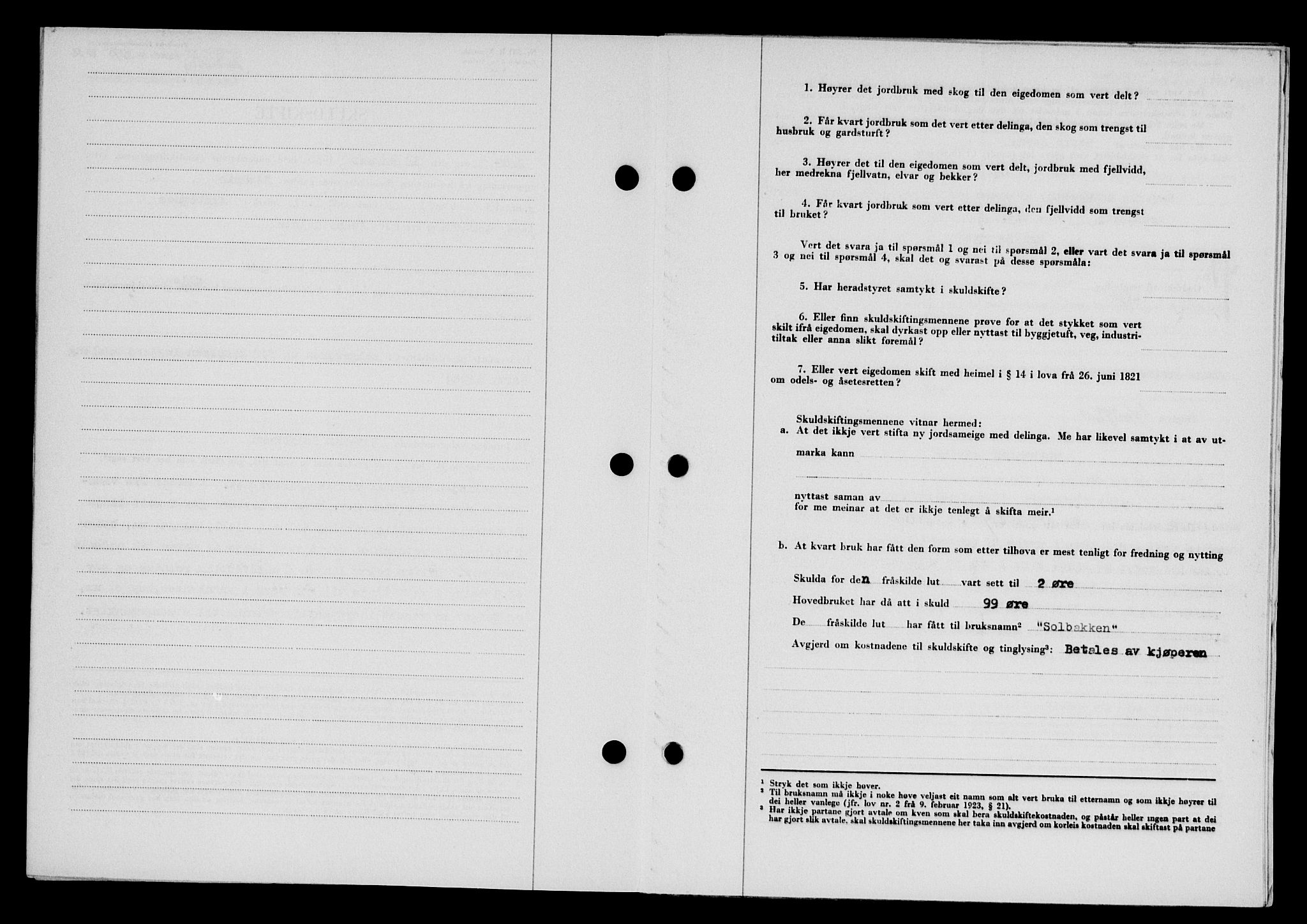 Karmsund sorenskriveri, SAST/A-100311/01/II/IIB/L0101: Mortgage book no. 81A, 1950-1951, Diary no: : 2795/1950