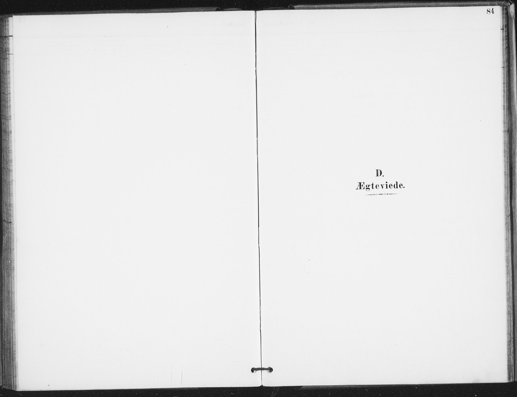 Ministerialprotokoller, klokkerbøker og fødselsregistre - Nordland, SAT/A-1459/826/L0380: Parish register (official) no. 826A03, 1891-1911, p. 84