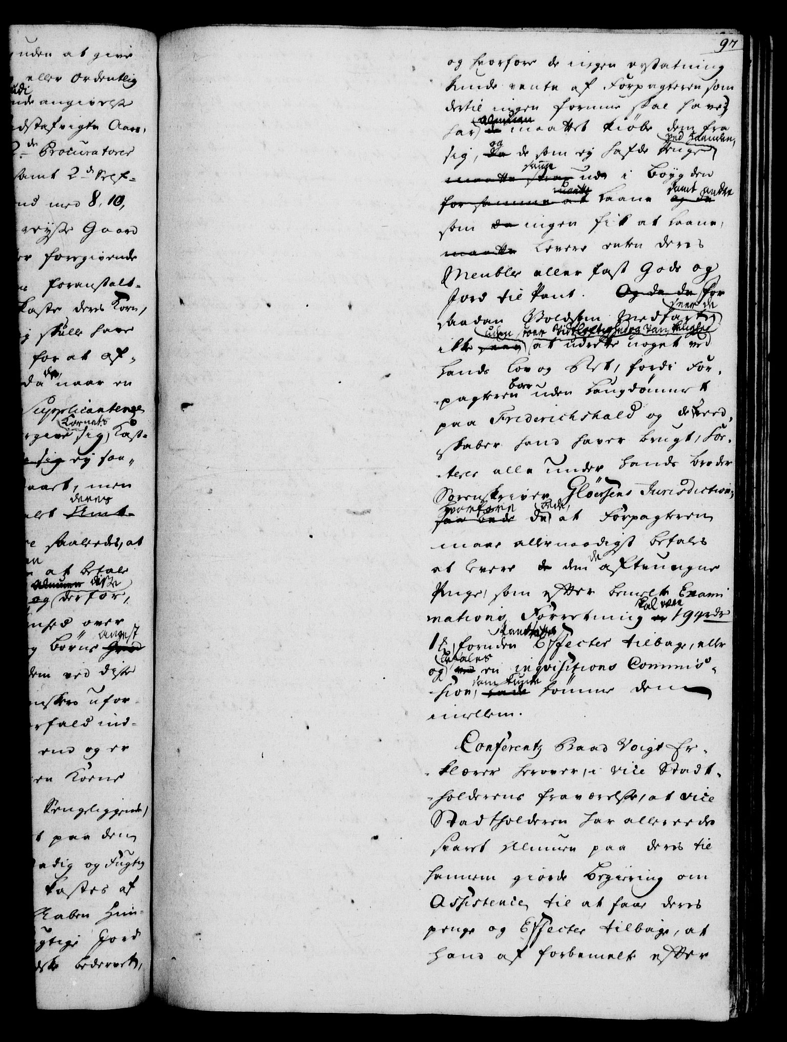 Rentekammeret, Kammerkanselliet, RA/EA-3111/G/Gh/Gha/L0033: Norsk ekstraktmemorialprotokoll (merket RK 53.78), 1755-1756, p. 97