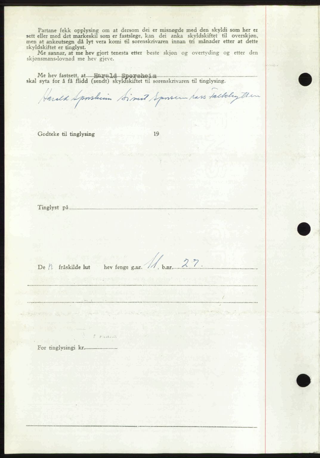 Romsdal sorenskriveri, AV/SAT-A-4149/1/2/2C: Mortgage book no. A32, 1950-1950, Diary no: : 889/1950