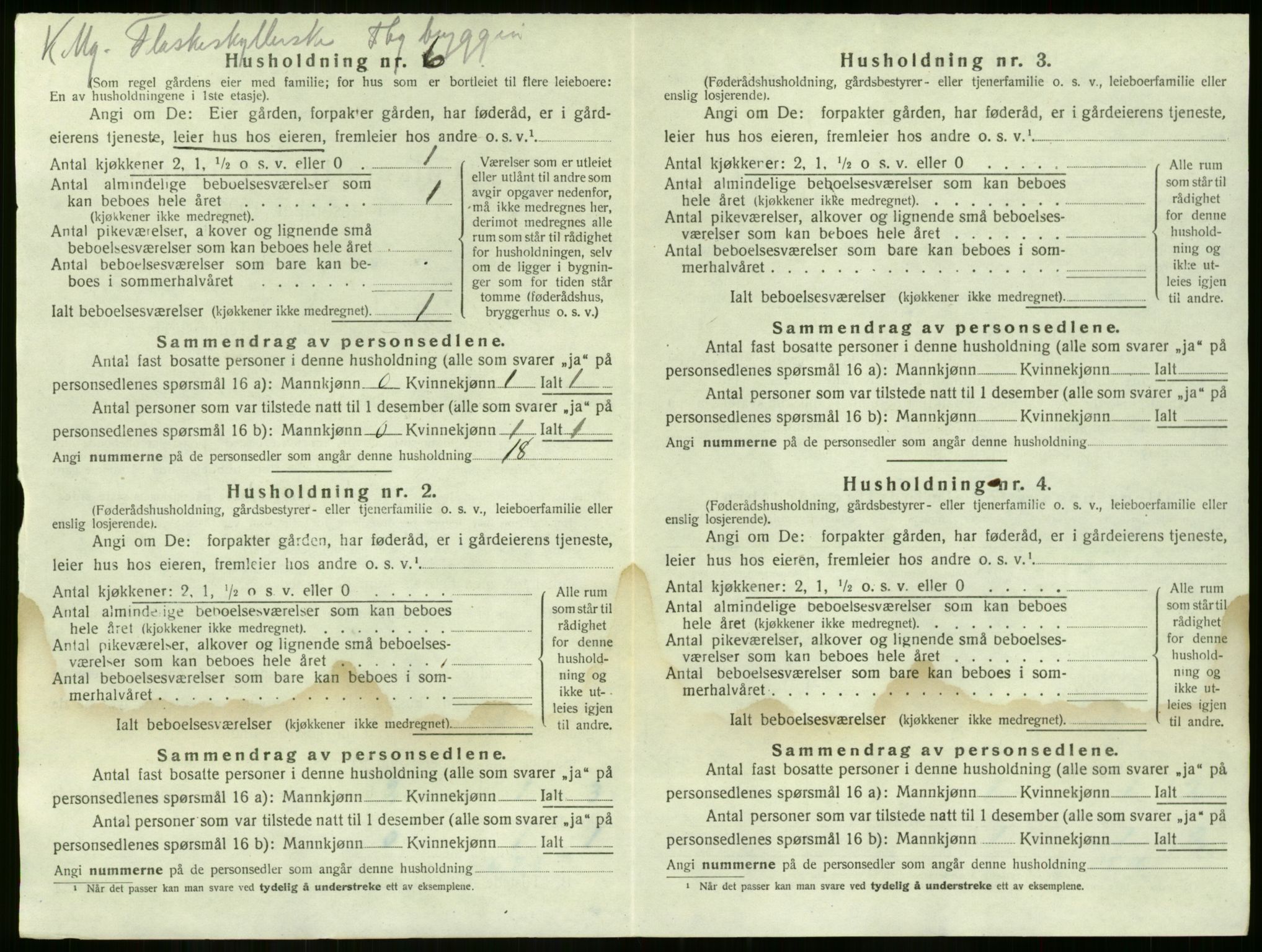 SAKO, 1920 census for Nøtterøy, 1920, p. 696