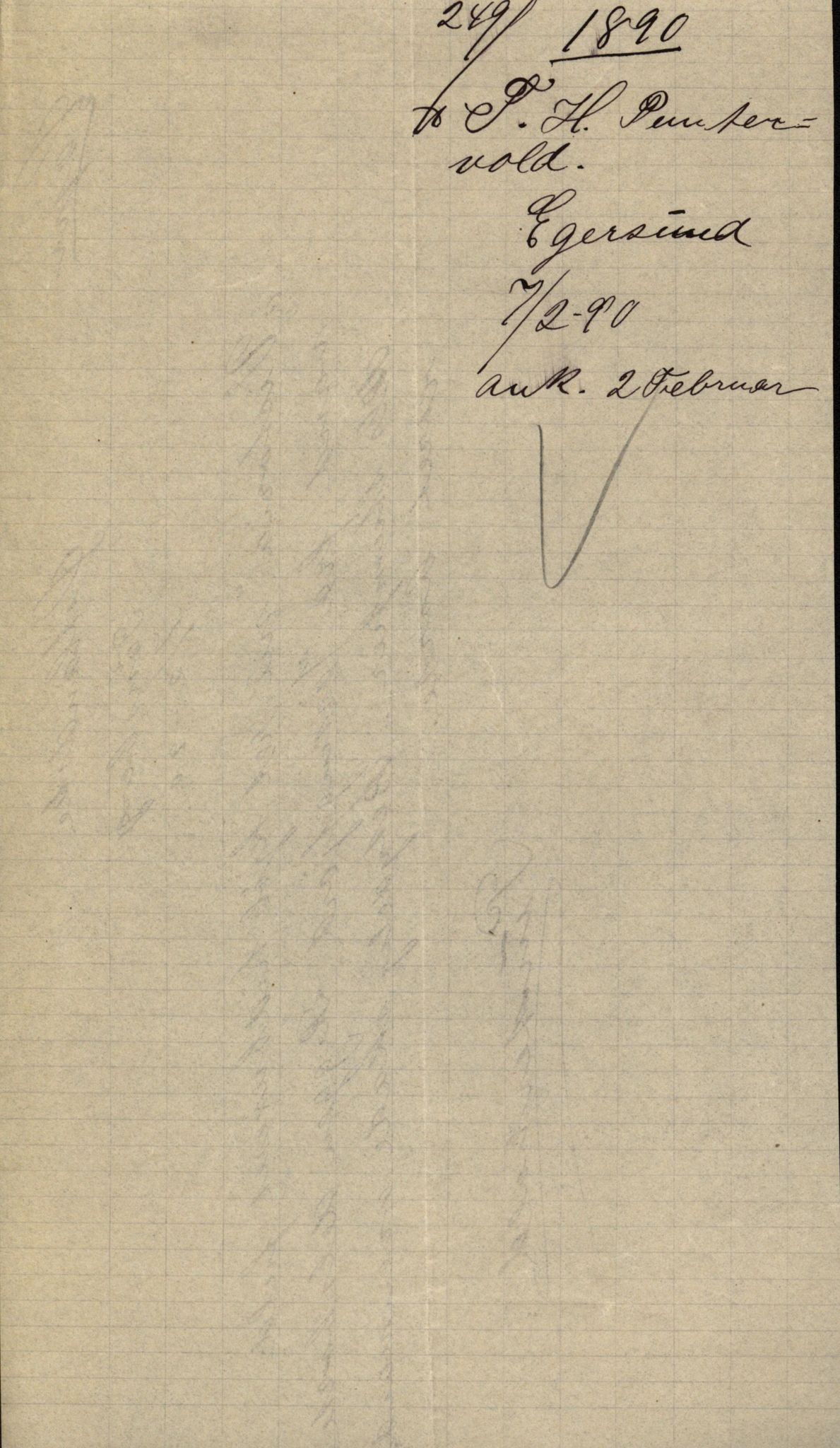 Pa 63 - Østlandske skibsassuranceforening, VEMU/A-1079/G/Ga/L0025/0002: Havaridokumenter / Victoria, St. Petersburg, Windsor, 1890, p. 74