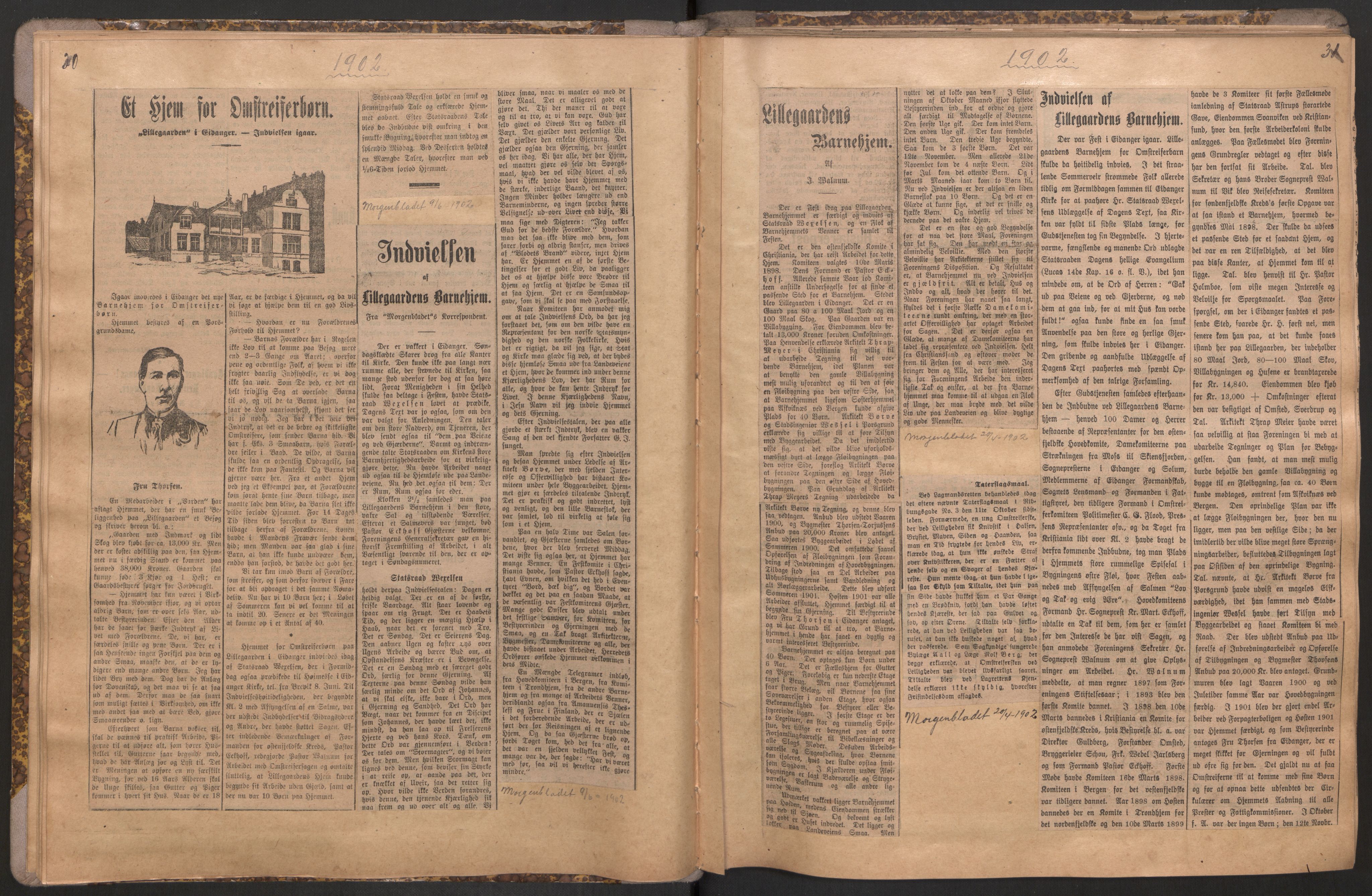 Norsk Misjon Blant Hjemløse, RA/PA-0793/F/Fv/L0534: Utklipp, 1897-1919, p. 30-31