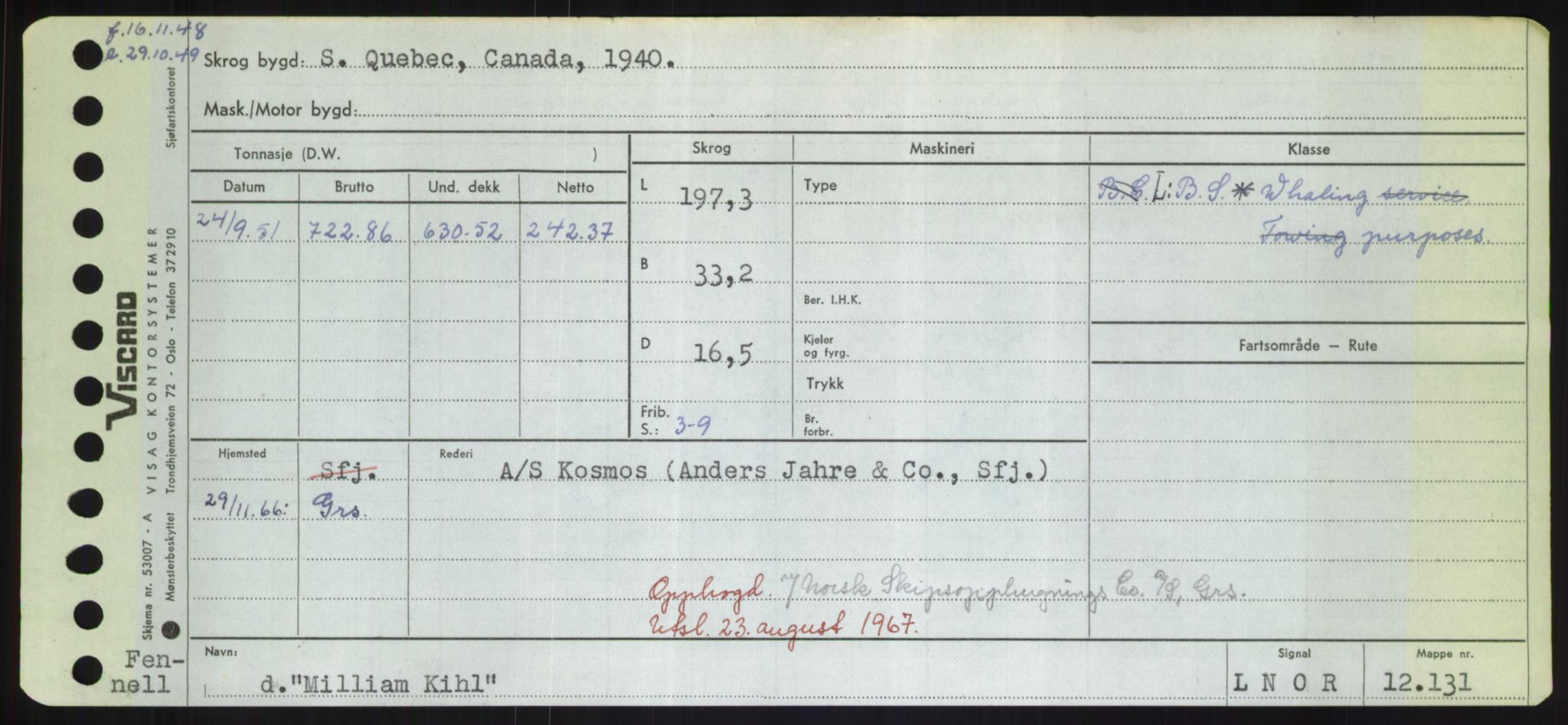 Sjøfartsdirektoratet med forløpere, Skipsmålingen, RA/S-1627/H/Hd/L0024: Fartøy, M-Mim, p. 605