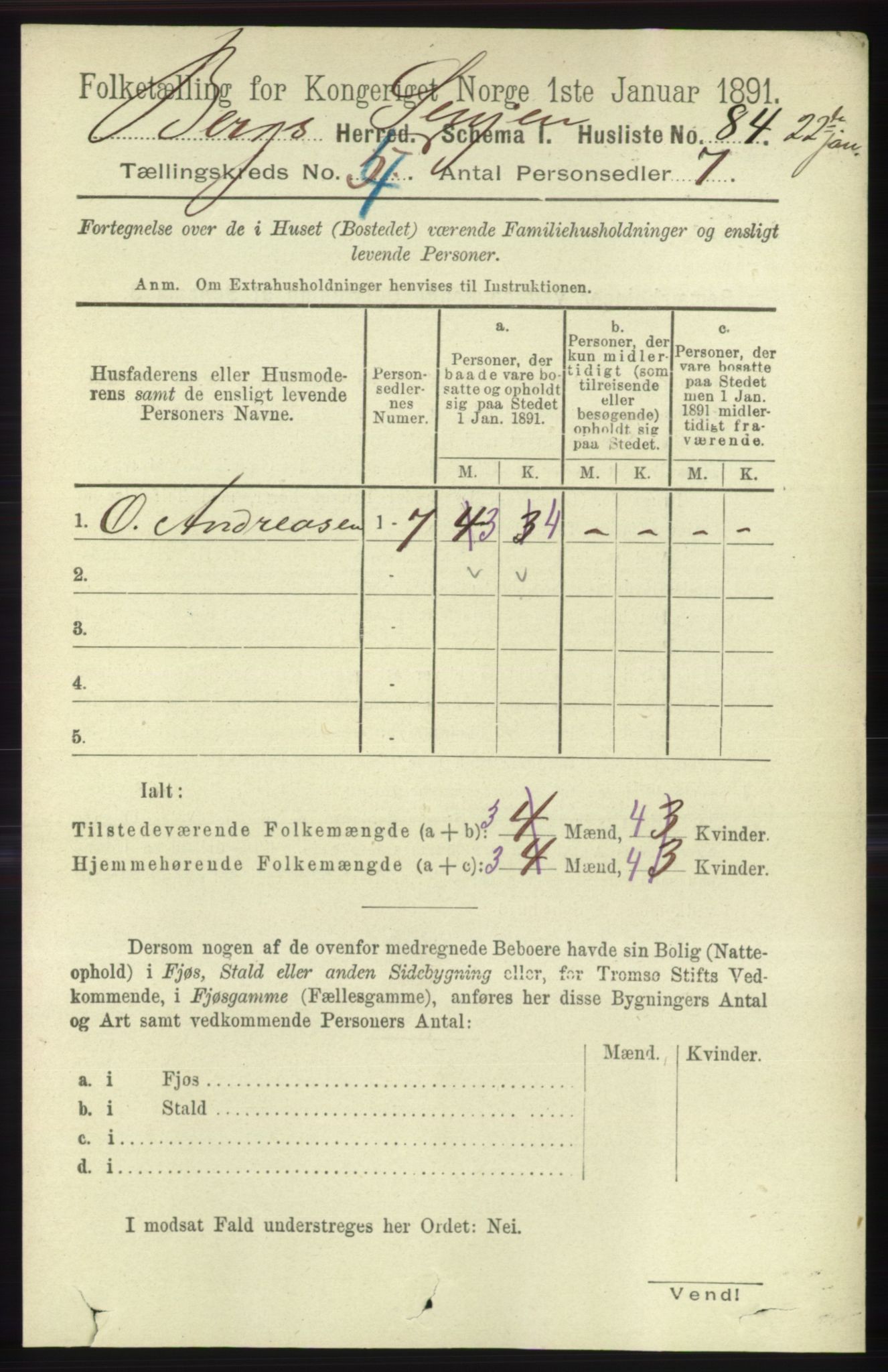 RA, 1891 census for 1929 Berg, 1891, p. 1637