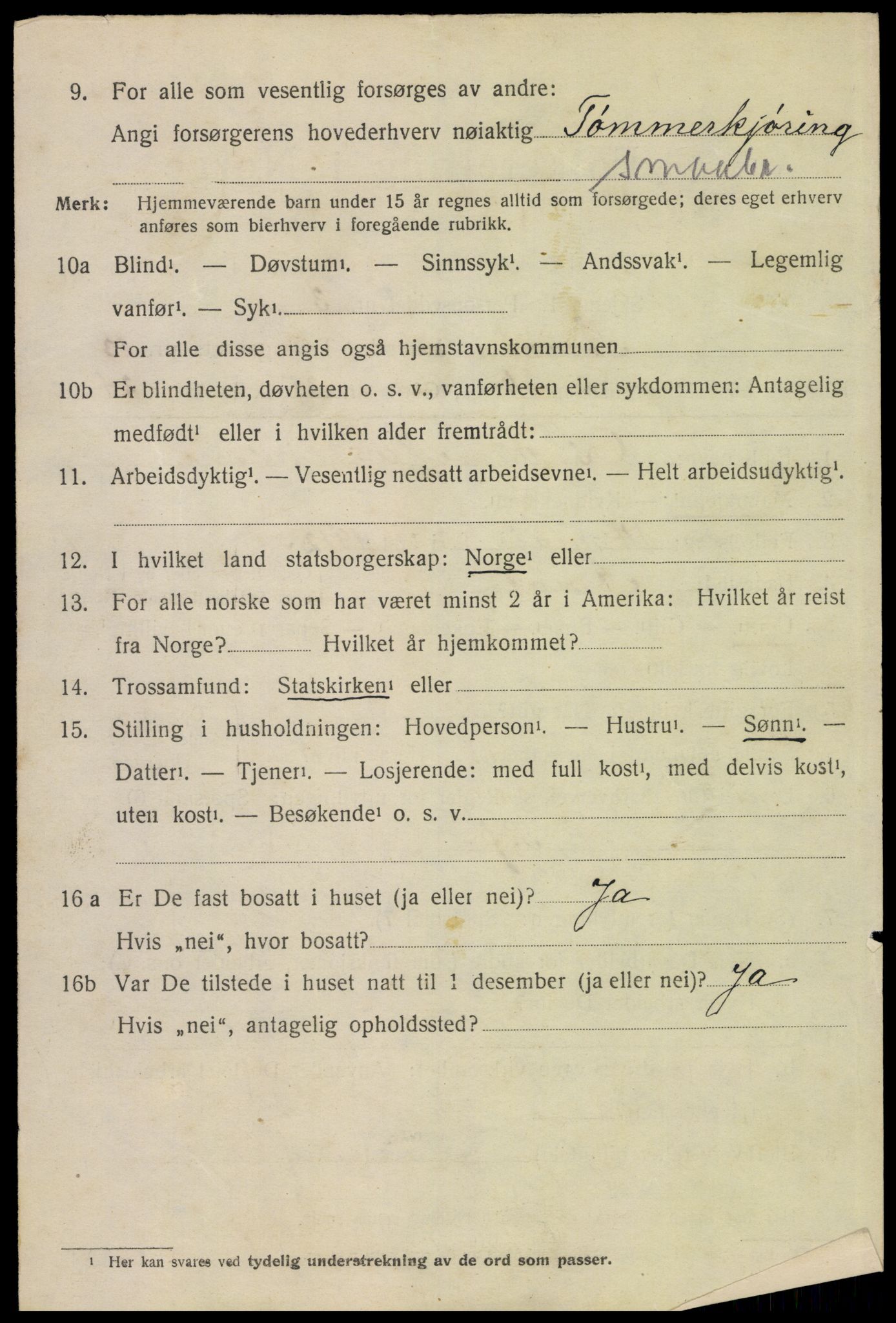 SAH, 1920 census for Åmot, 1920, p. 10758