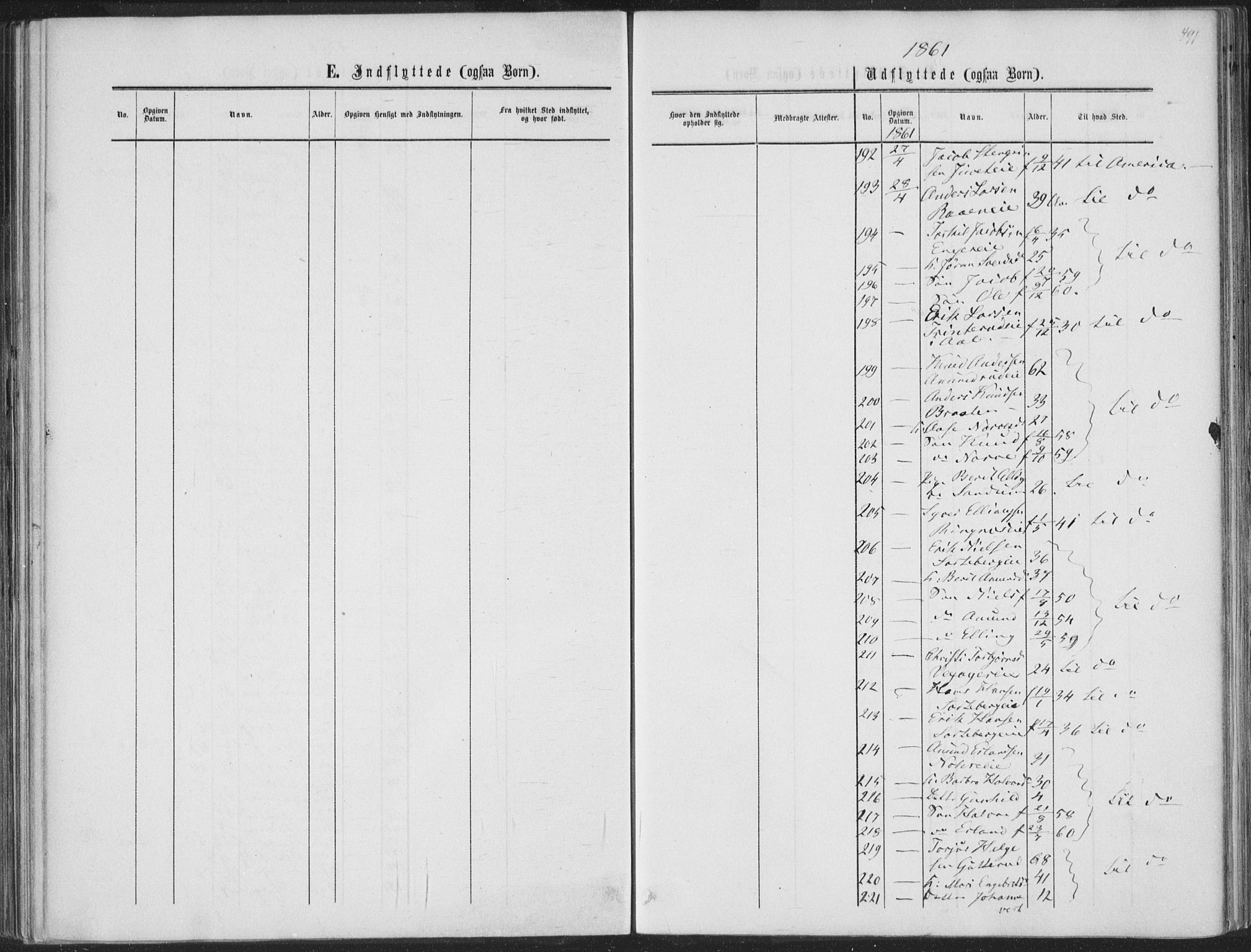 Sigdal kirkebøker, AV/SAKO-A-245/F/Fa/L0009b: Parish register (official) no. I 9B, 1860-1871, p. 491