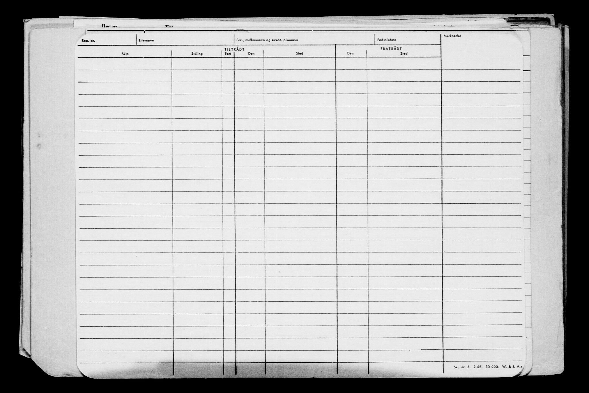 Direktoratet for sjømenn, AV/RA-S-3545/G/Gb/L0073: Hovedkort, 1907, p. 92