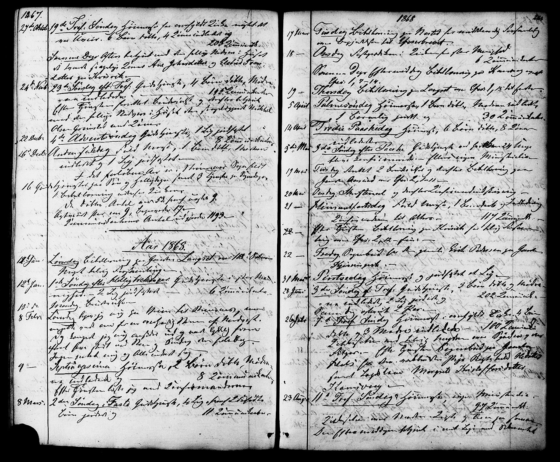 Ministerialprotokoller, klokkerbøker og fødselsregistre - Møre og Romsdal, AV/SAT-A-1454/587/L0999: Parish register (official) no. 587A01, 1864-1886, p. 268