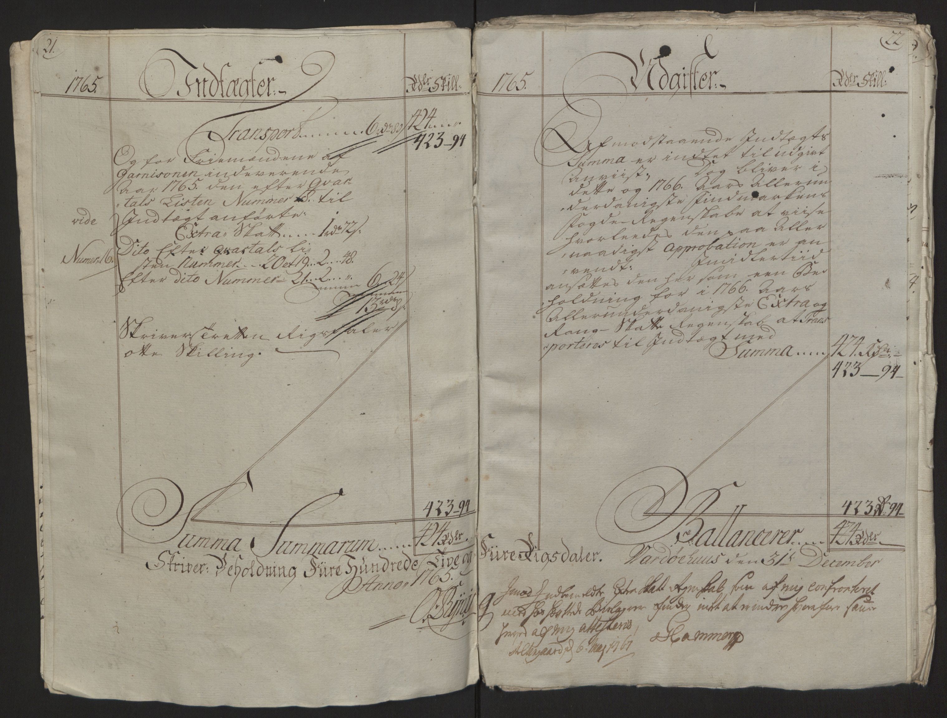 Rentekammeret inntil 1814, Reviderte regnskaper, Fogderegnskap, AV/RA-EA-4092/R69/L4910: Ekstraskatten  Finnmark/Vardøhus, 1762-1772, p. 139