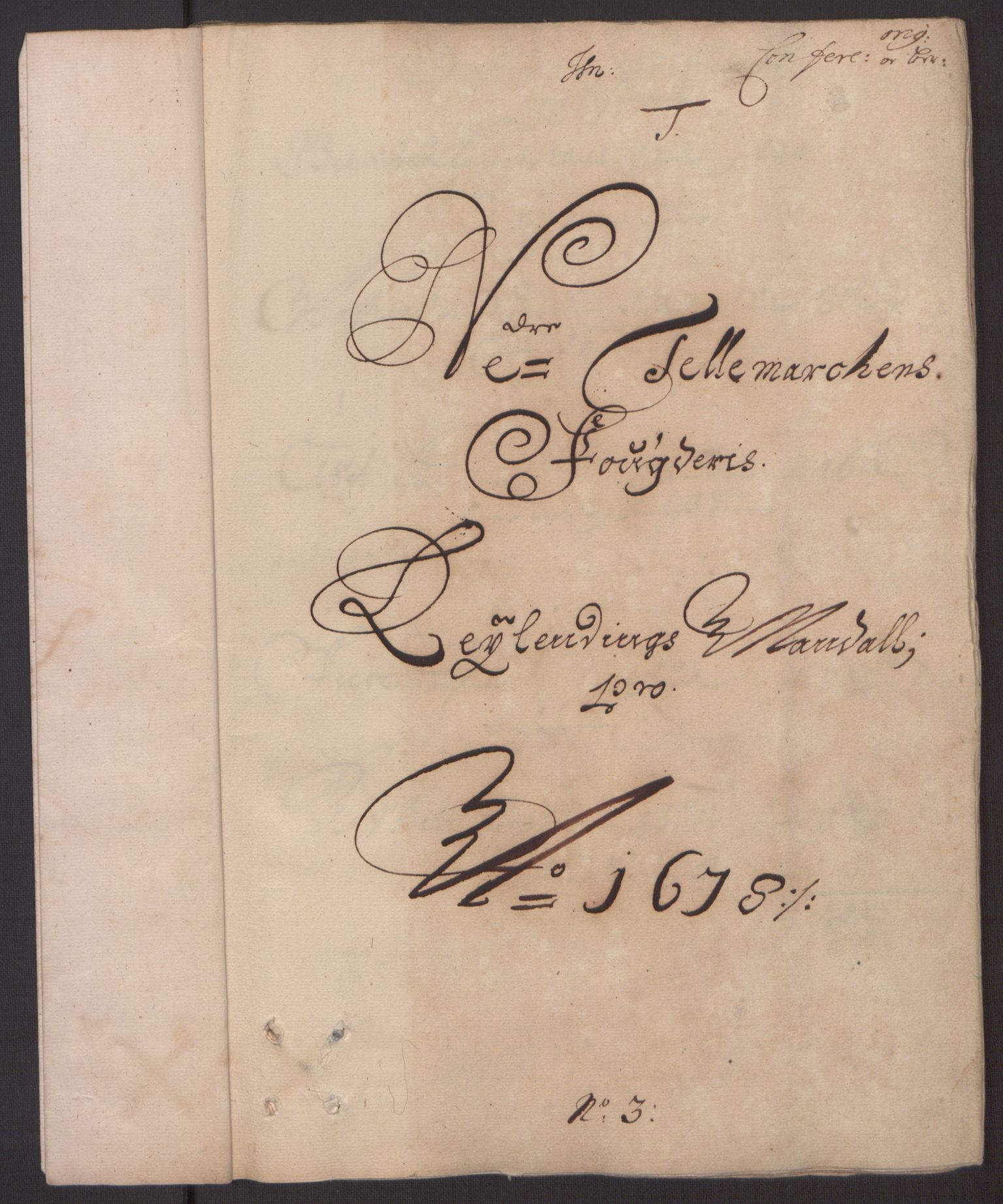 Rentekammeret inntil 1814, Reviderte regnskaper, Fogderegnskap, RA/EA-4092/R35/L2069: Fogderegnskap Øvre og Nedre Telemark, 1678, p. 32