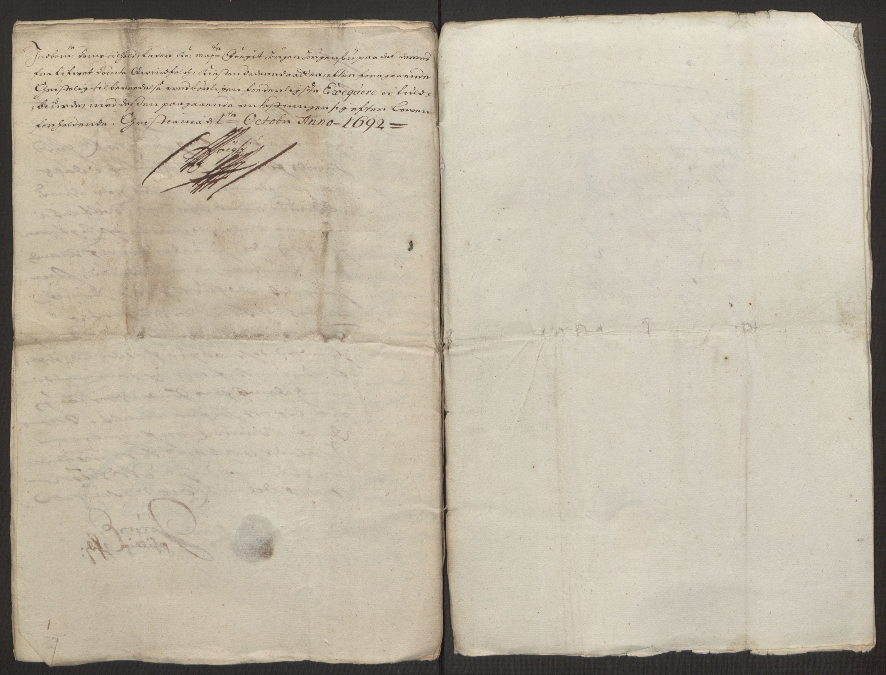 Rentekammeret inntil 1814, Reviderte regnskaper, Fogderegnskap, RA/EA-4092/R13/L0830: Fogderegnskap Solør, Odal og Østerdal, 1692, p. 342