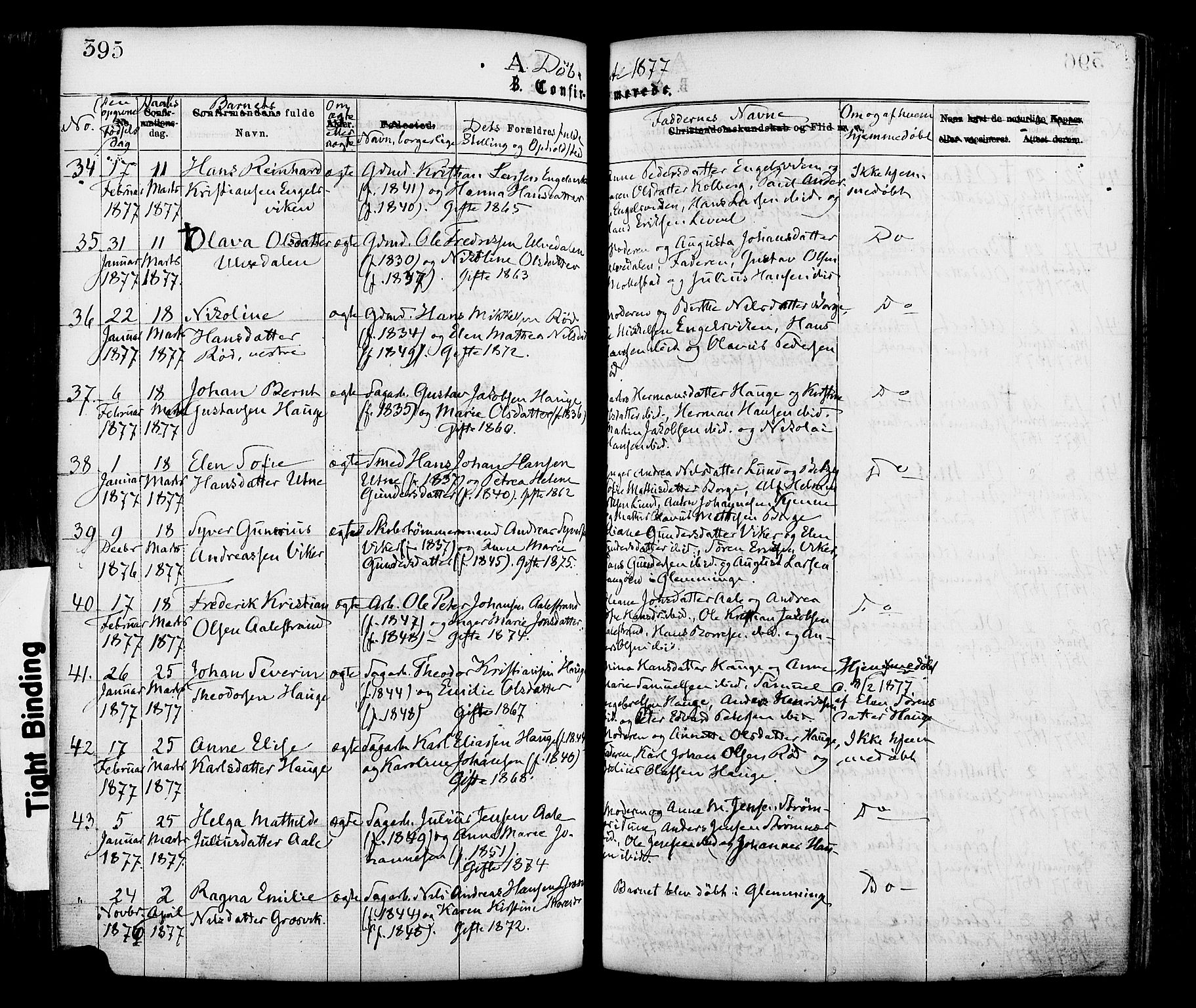 Onsøy prestekontor Kirkebøker, AV/SAO-A-10914/F/Fa/L0004: Parish register (official) no. I 4, 1861-1877, p. 395