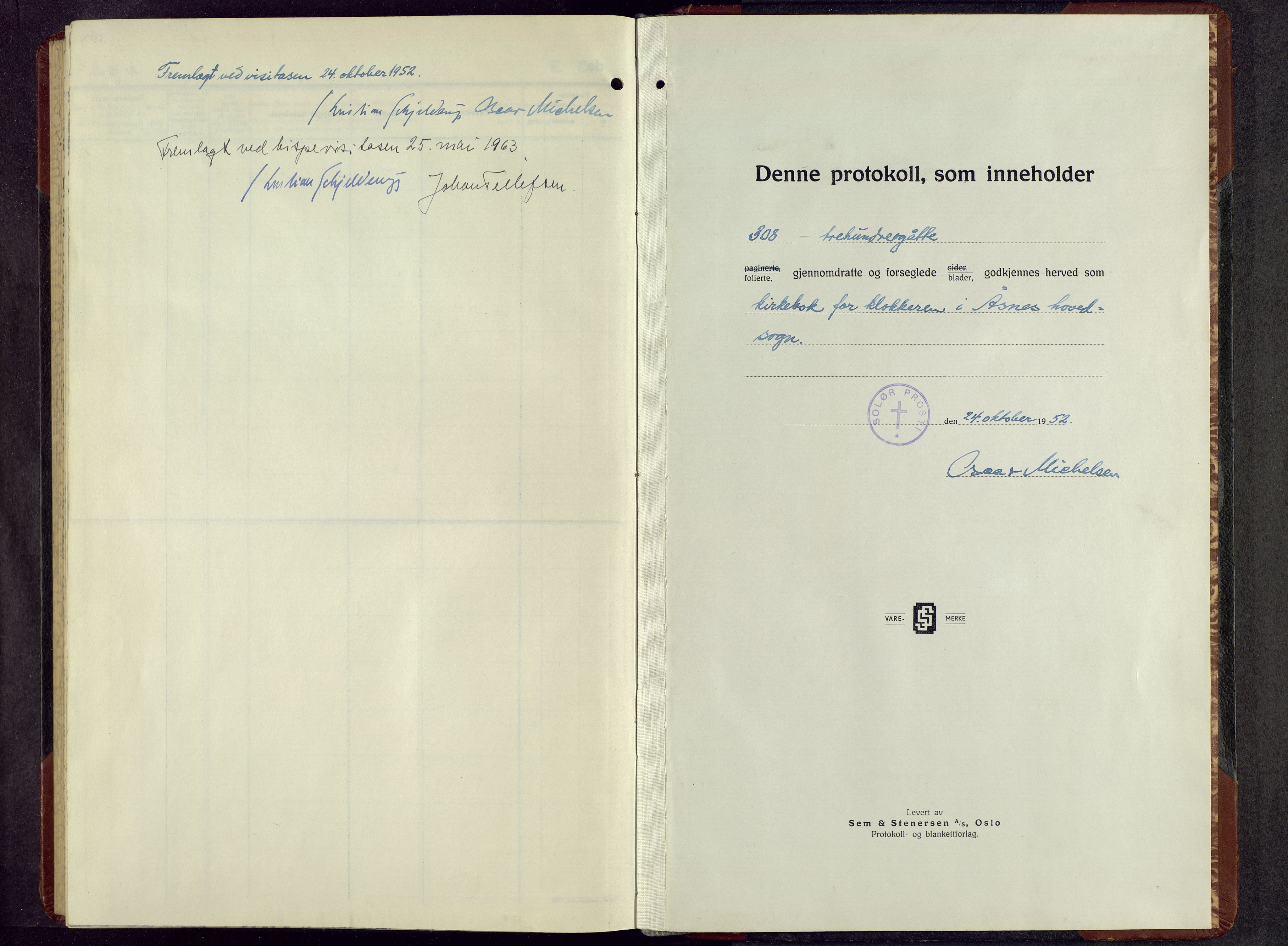Åsnes prestekontor, AV/SAH-PREST-042/H/Ha/Hab/L0010: Parish register (copy) no. 10, 1941-1962