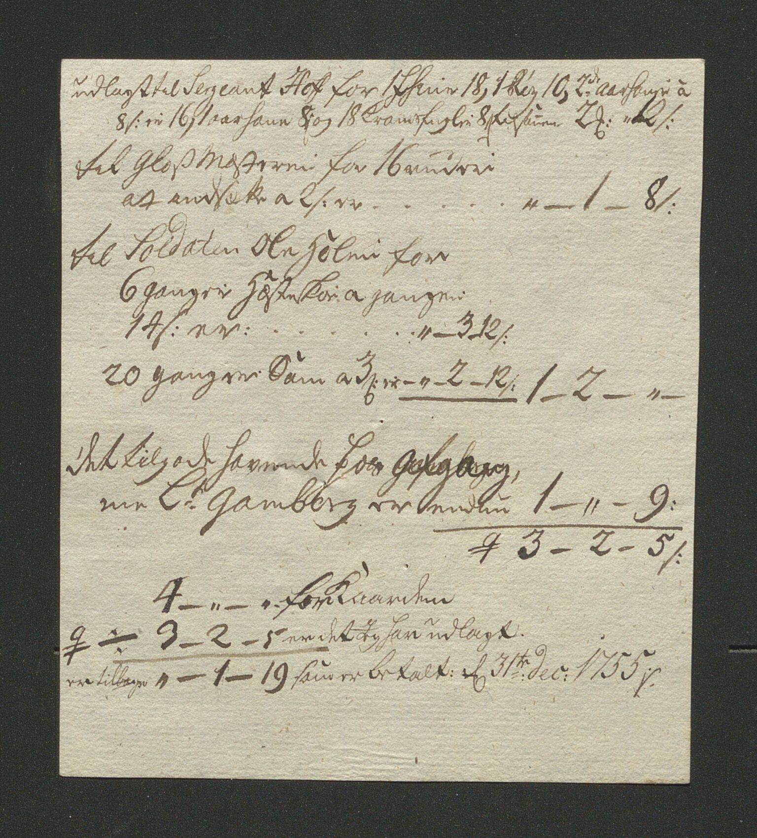 Åker i Vang, Hedmark, og familien Todderud, AV/SAH-ARK-010/J/Jc/L0002: Korrespondanse, 1753-1762, p. 67