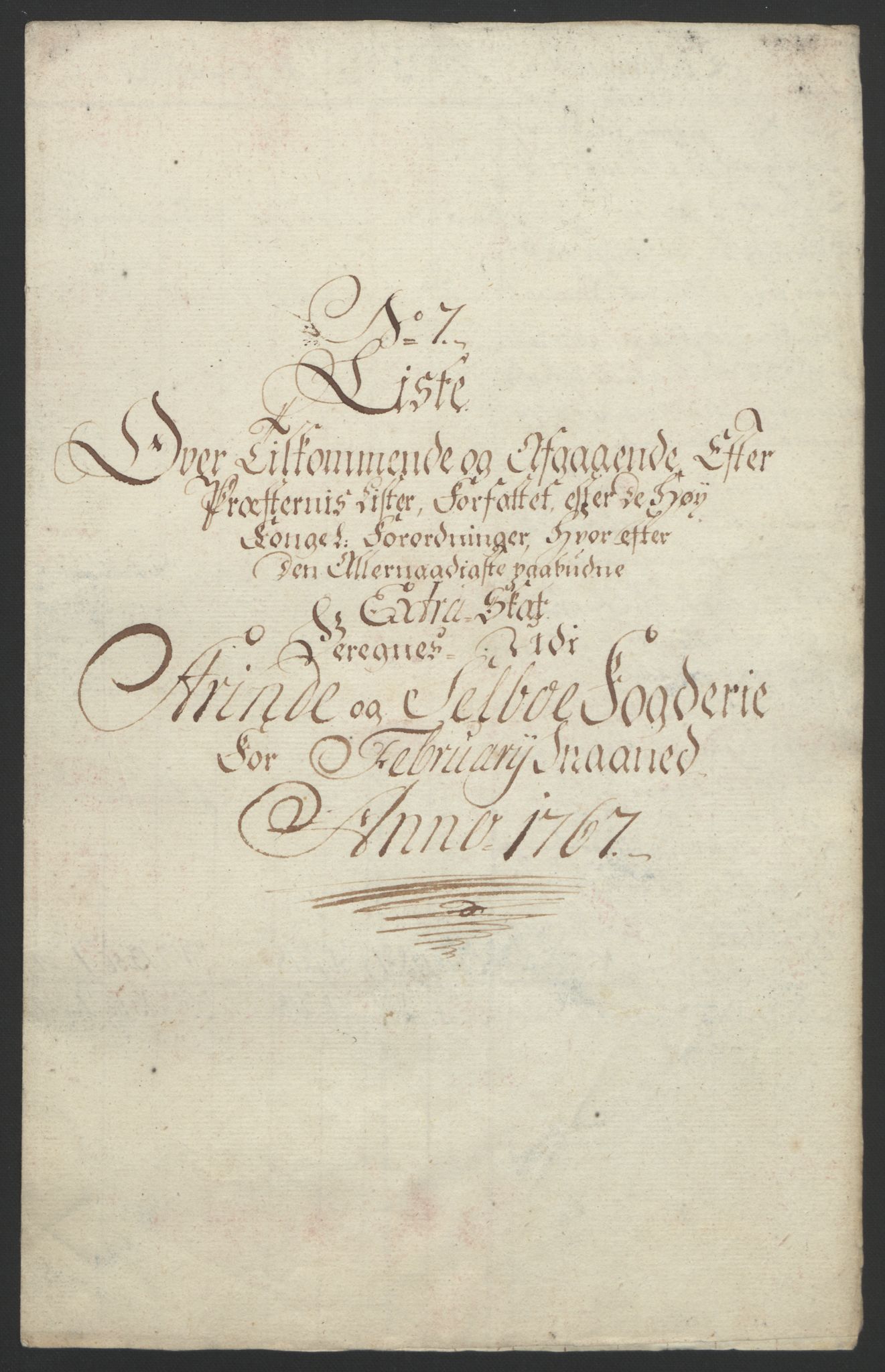 Rentekammeret inntil 1814, Reviderte regnskaper, Fogderegnskap, RA/EA-4092/R61/L4180: Ekstraskatten Strinda og Selbu, 1762-1767, p. 367