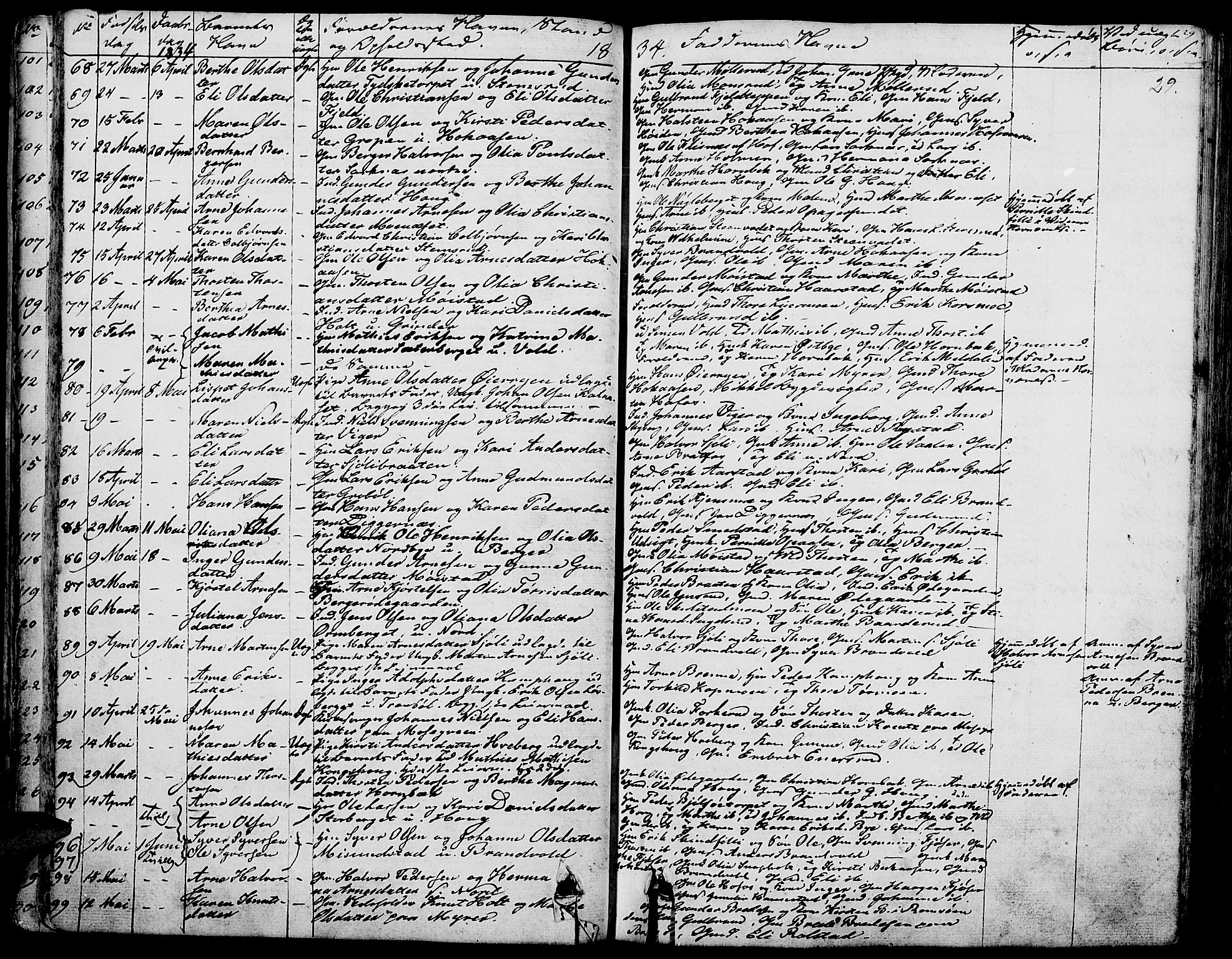 Grue prestekontor, AV/SAH-PREST-036/H/Ha/Haa/L0007: Parish register (official) no. 7, 1830-1847, p. 29