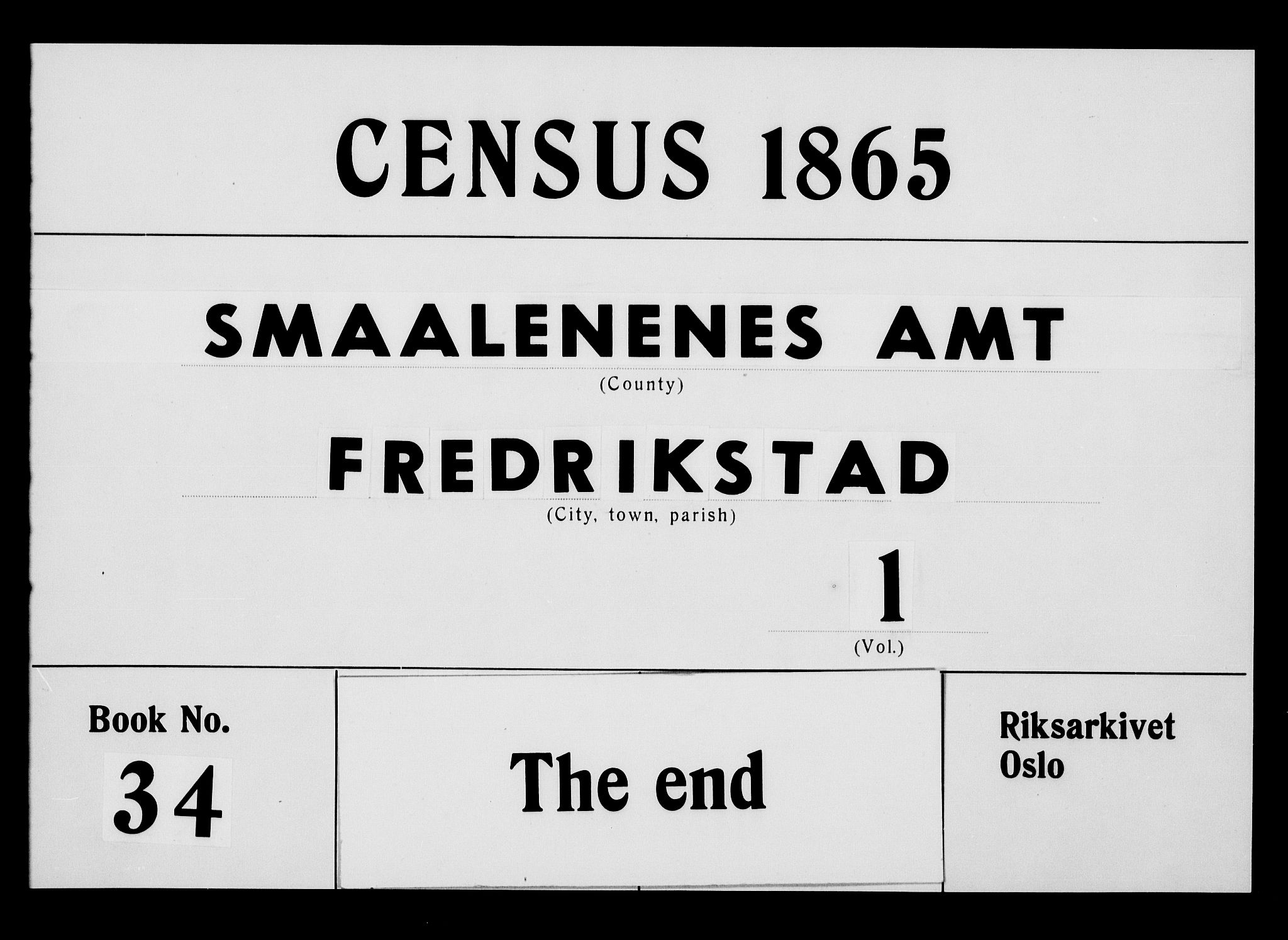 RA, 1865 census for Fredrikstad/Fredrikstad, 1865, p. 426