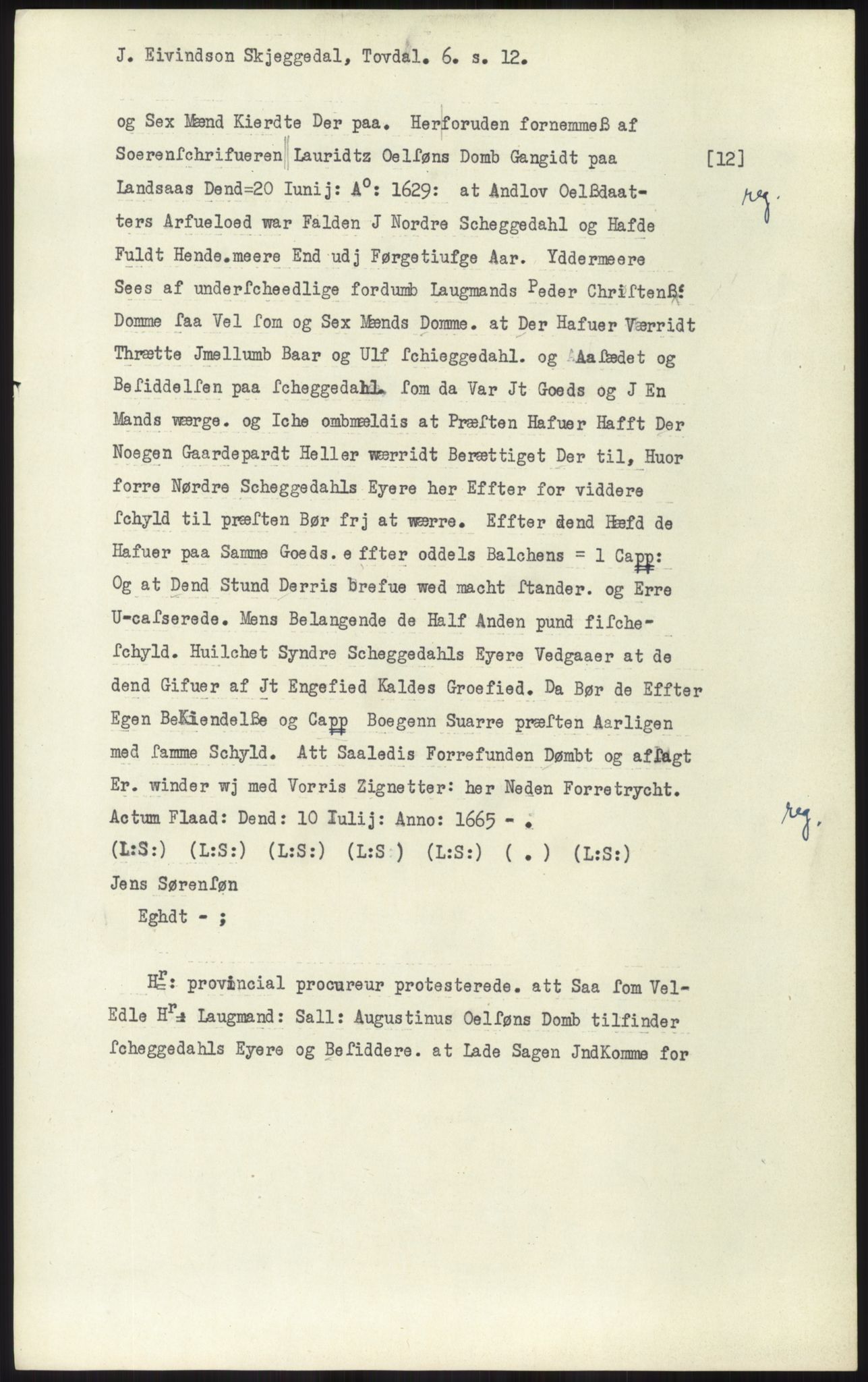 Samlinger til kildeutgivelse, Diplomavskriftsamlingen, AV/RA-EA-4053/H/Ha, p. 2100