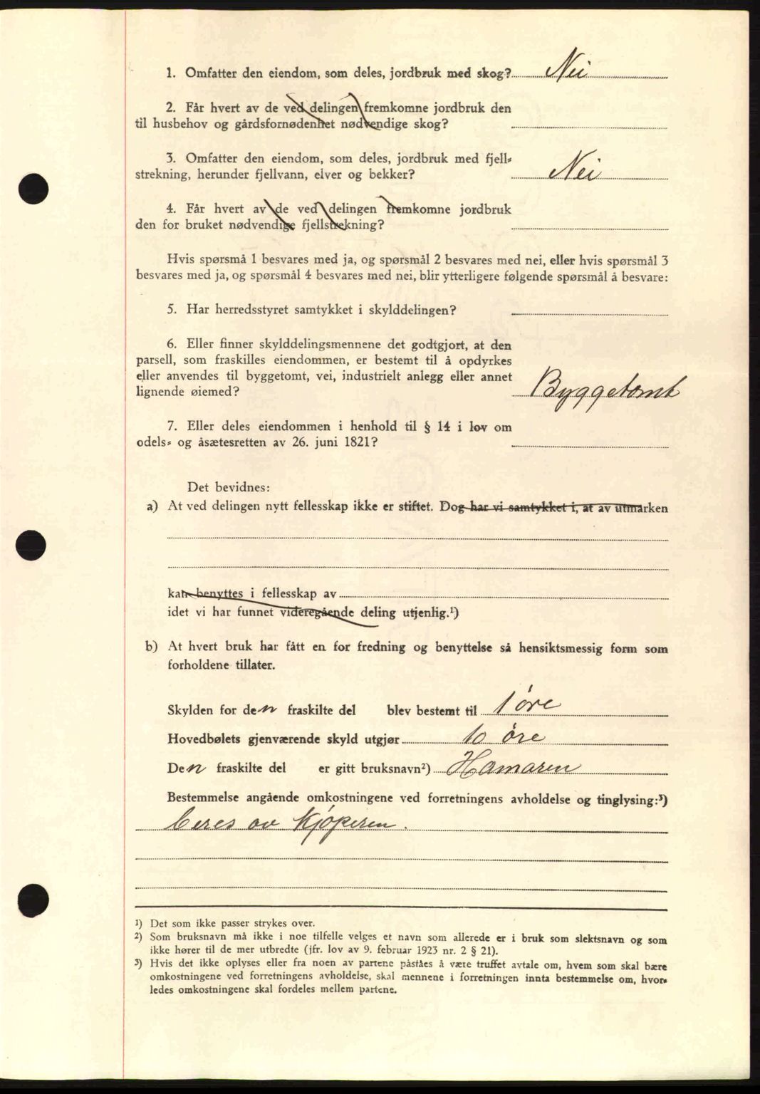 Romsdal sorenskriveri, AV/SAT-A-4149/1/2/2C: Mortgage book no. A13, 1942-1943, Diary no: : 31/1943