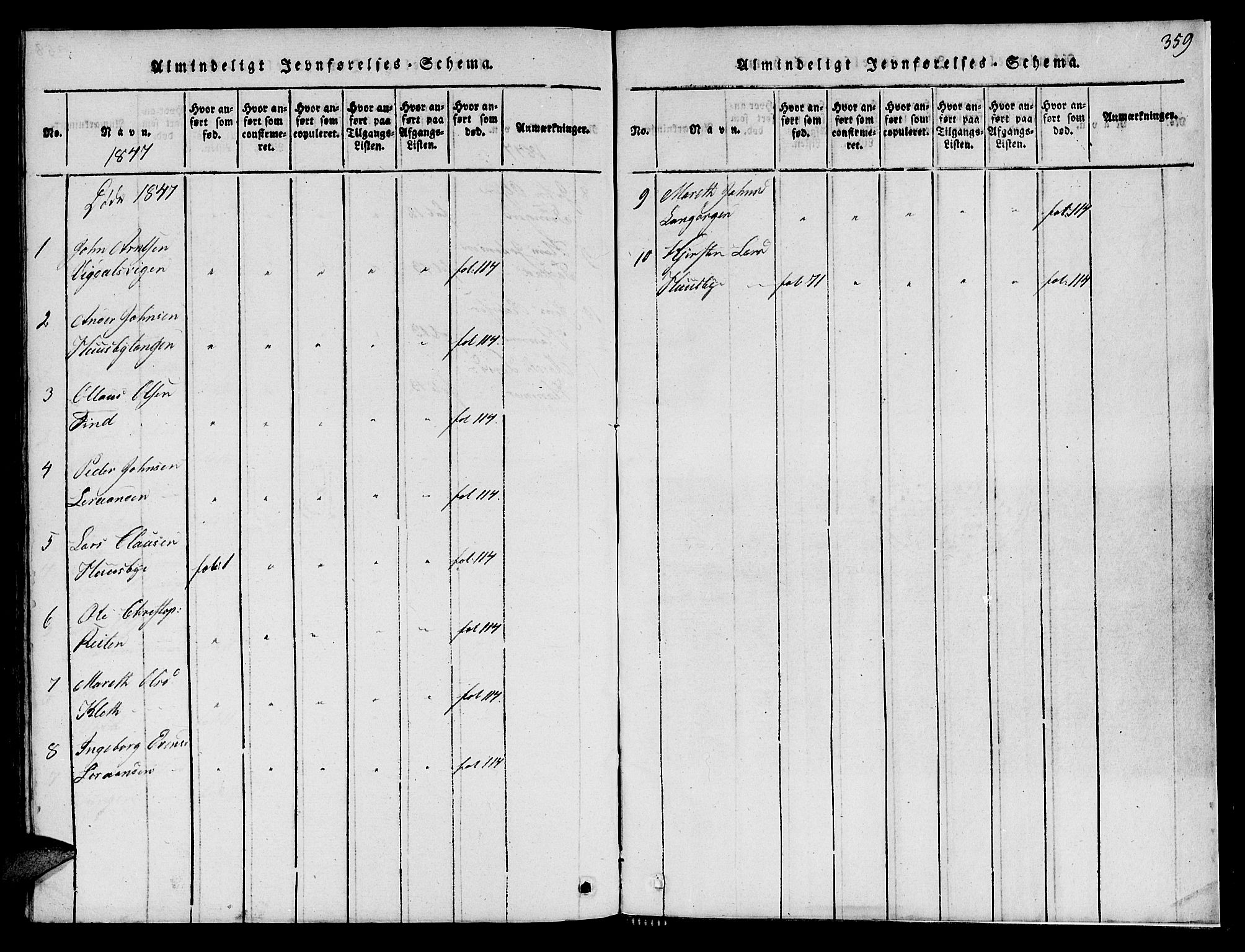 Ministerialprotokoller, klokkerbøker og fødselsregistre - Sør-Trøndelag, AV/SAT-A-1456/666/L0788: Parish register (copy) no. 666C01, 1816-1847, p. 359