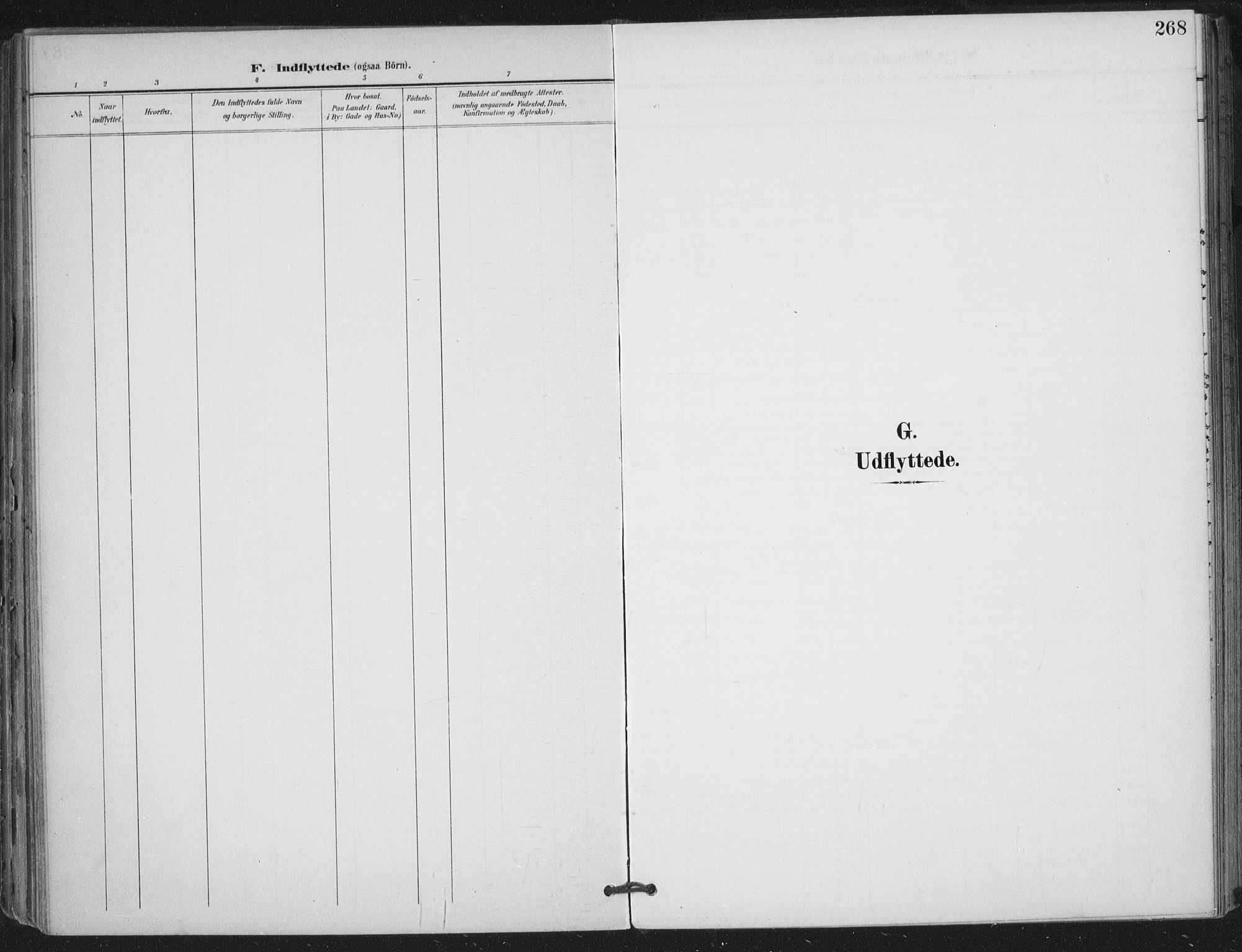 Trøgstad prestekontor Kirkebøker, AV/SAO-A-10925/F/Fa/L0011: Parish register (official) no. I 11, 1899-1919, p. 268