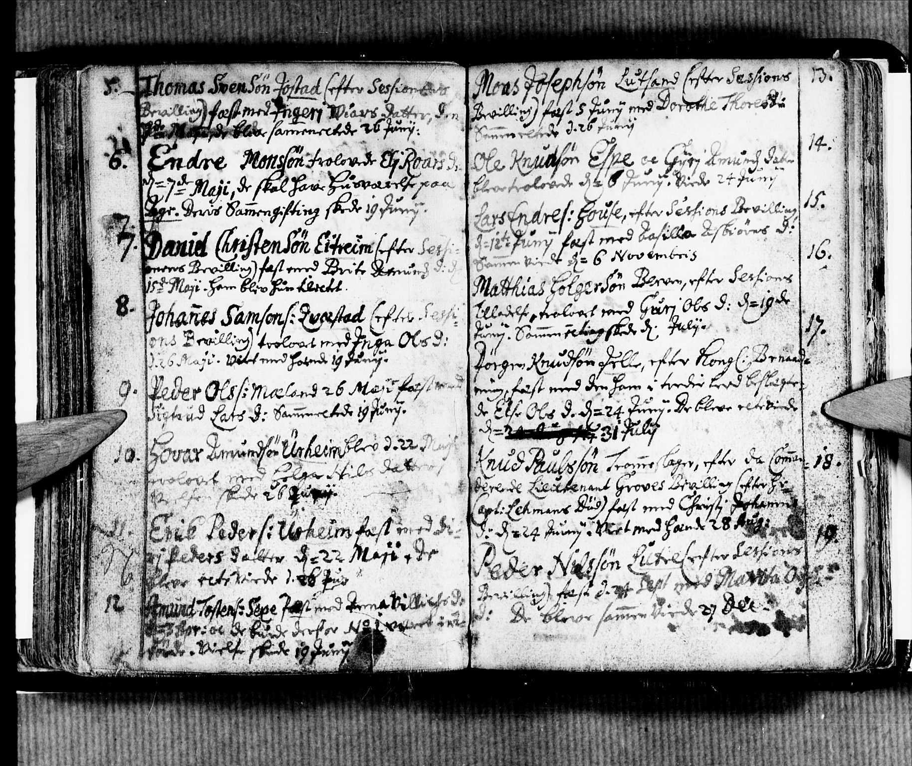 Ullensvang sokneprestembete, AV/SAB-A-78701/H/Haa: Parish register (official) no. A 2, 1669-1732