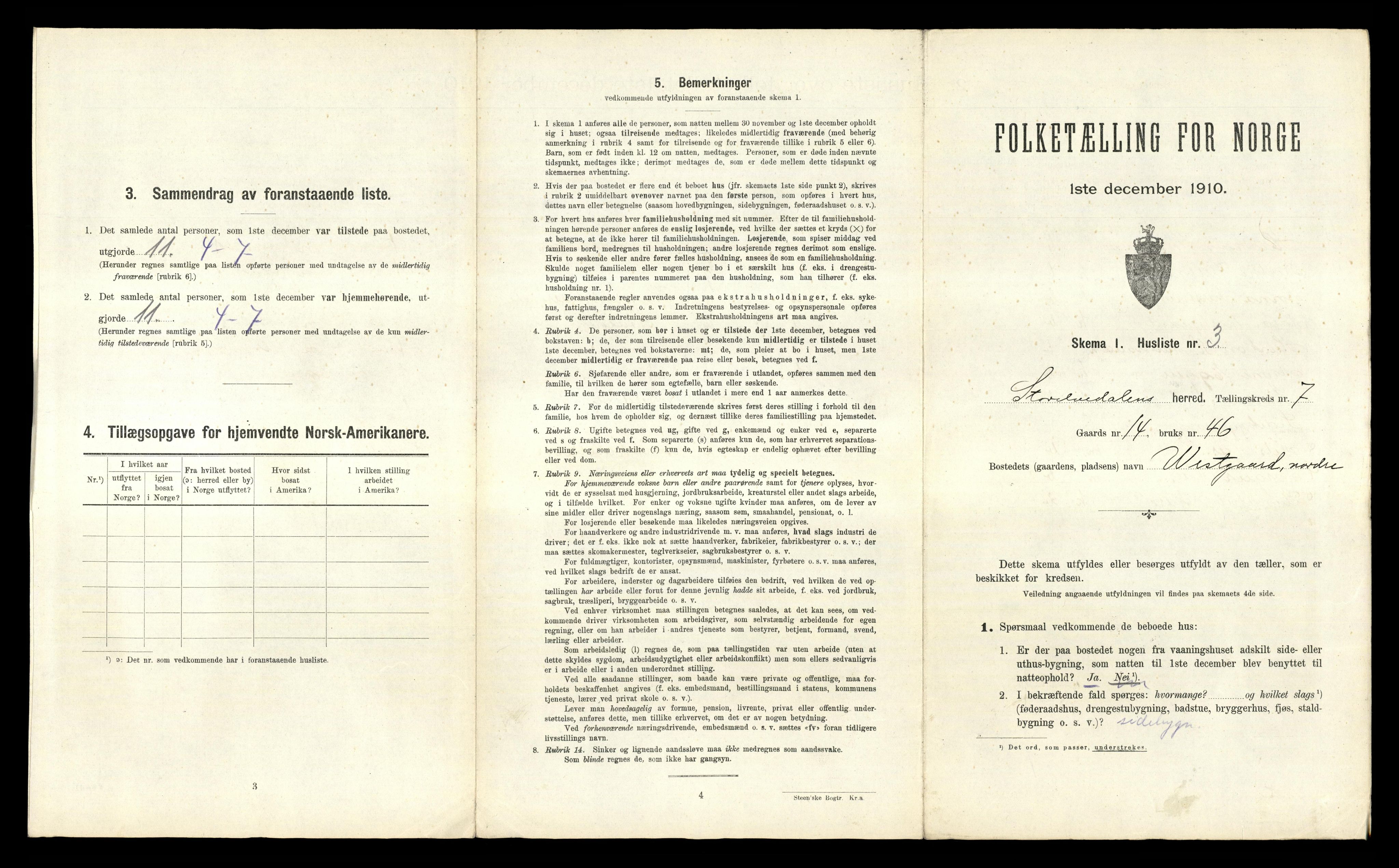 RA, 1910 census for Stor-Elvdal, 1910, p. 679