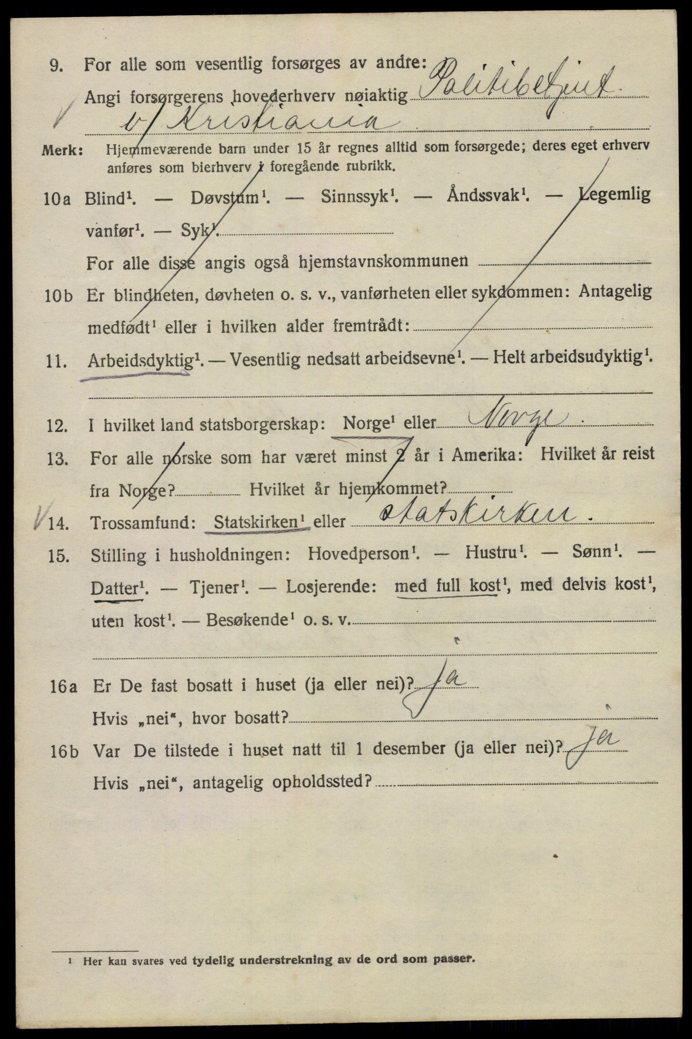 SAO, 1920 census for Kristiania, 1920, p. 146672