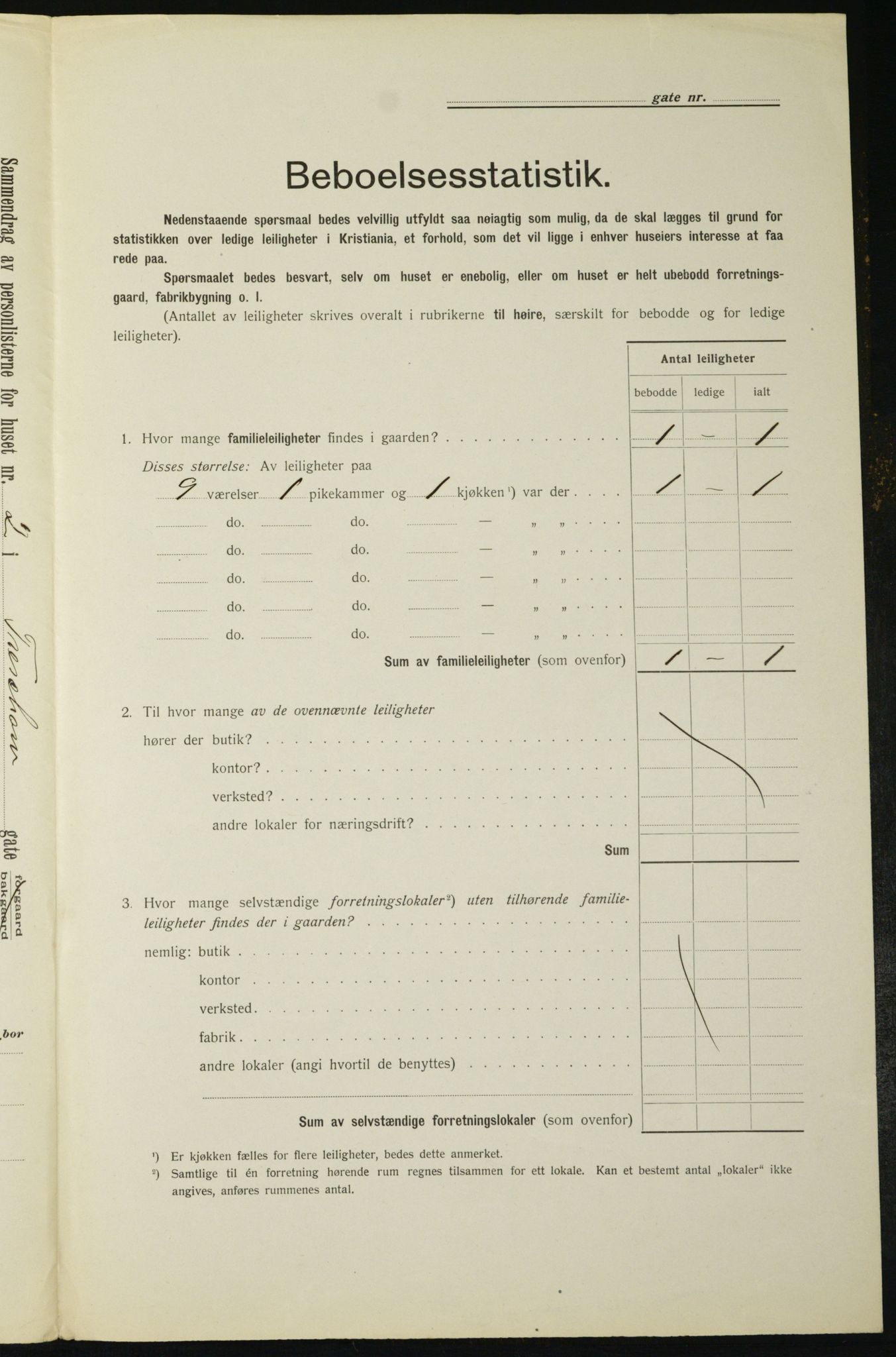 OBA, Municipal Census 1912 for Kristiania, 1912, p. 115590