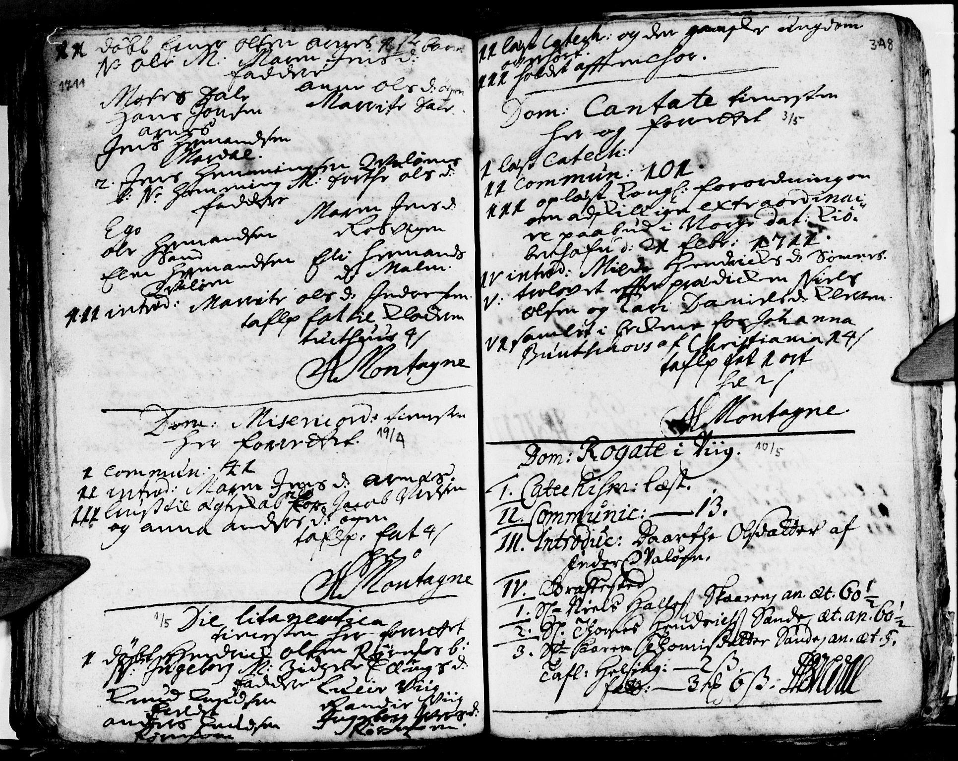 Ministerialprotokoller, klokkerbøker og fødselsregistre - Nordland, AV/SAT-A-1459/812/L0172: Parish register (official) no. 812A01, 1677-1718, p. 348