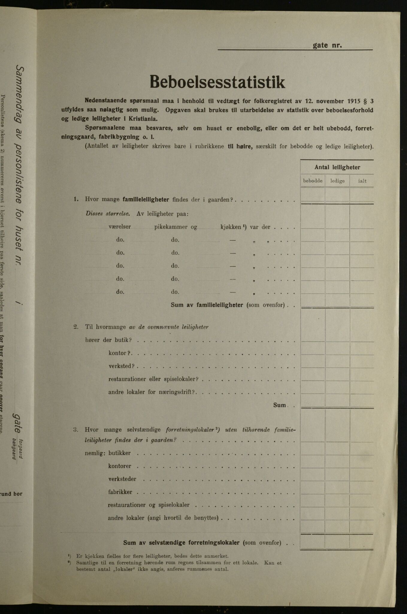 OBA, Municipal Census 1923 for Kristiania, 1923, p. 1733
