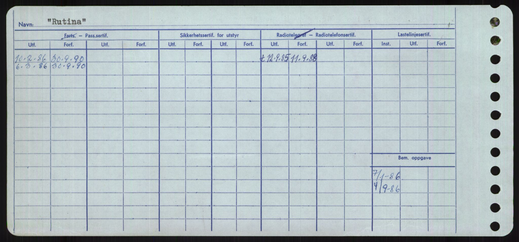 Sjøfartsdirektoratet med forløpere, Skipsmålingen, RA/S-1627/H/Ha/L0004/0002: Fartøy, Mas-R / Fartøy, Odin-R, p. 918