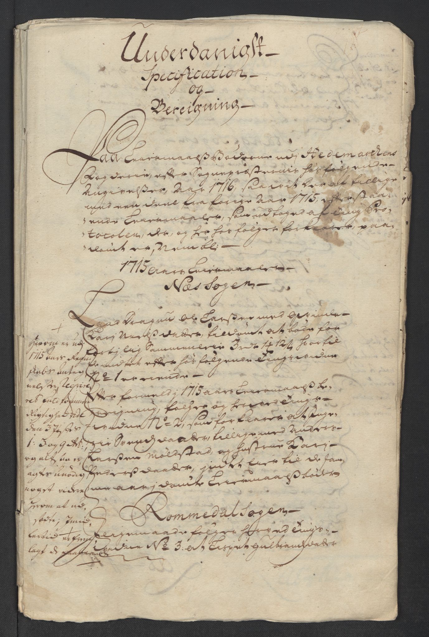 Rentekammeret inntil 1814, Reviderte regnskaper, Fogderegnskap, RA/EA-4092/R16/L1055: Fogderegnskap Hedmark, 1716, p. 204