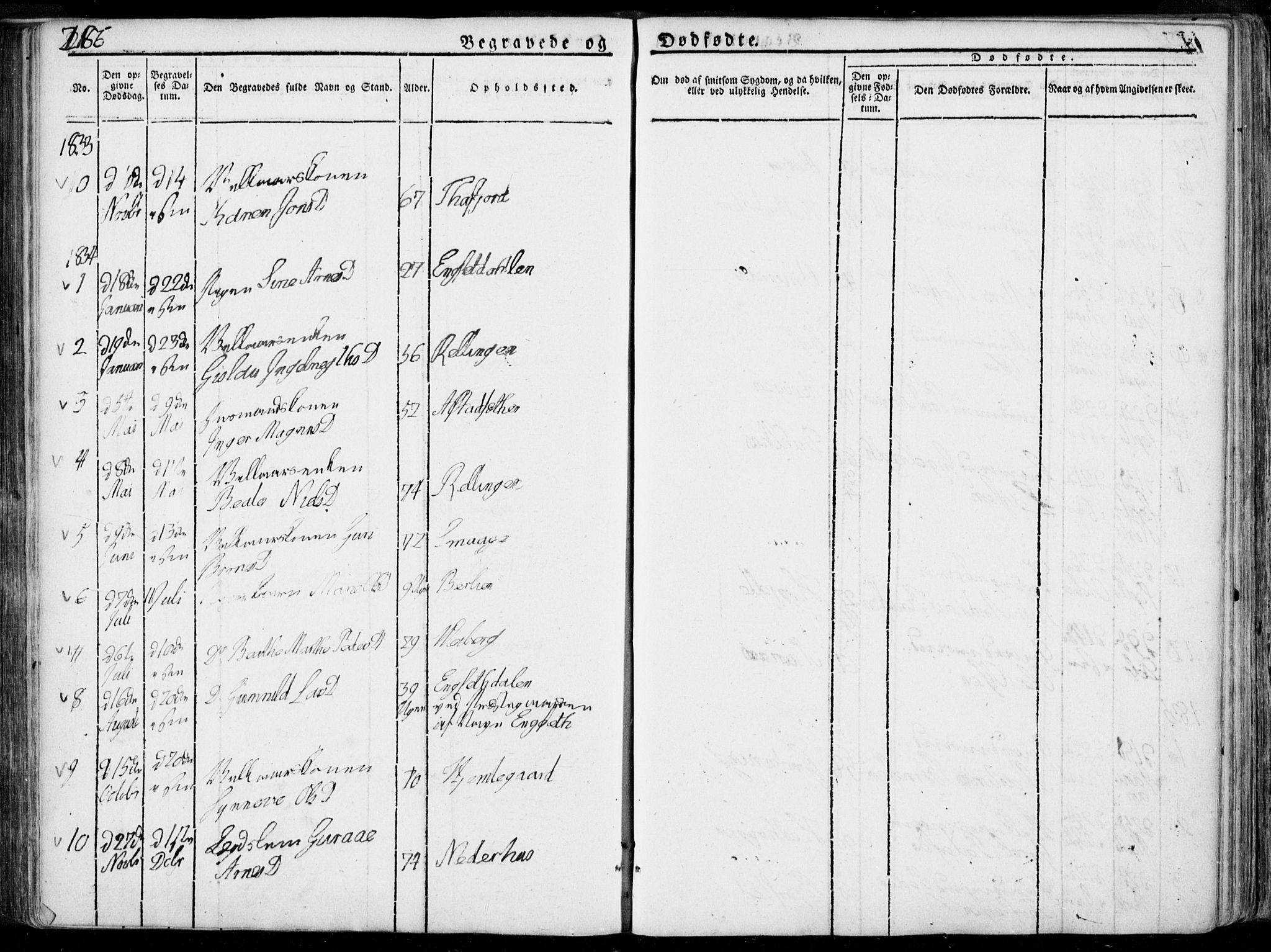 Ministerialprotokoller, klokkerbøker og fødselsregistre - Møre og Romsdal, SAT/A-1454/519/L0248: Parish register (official) no. 519A07, 1829-1860, p. 286