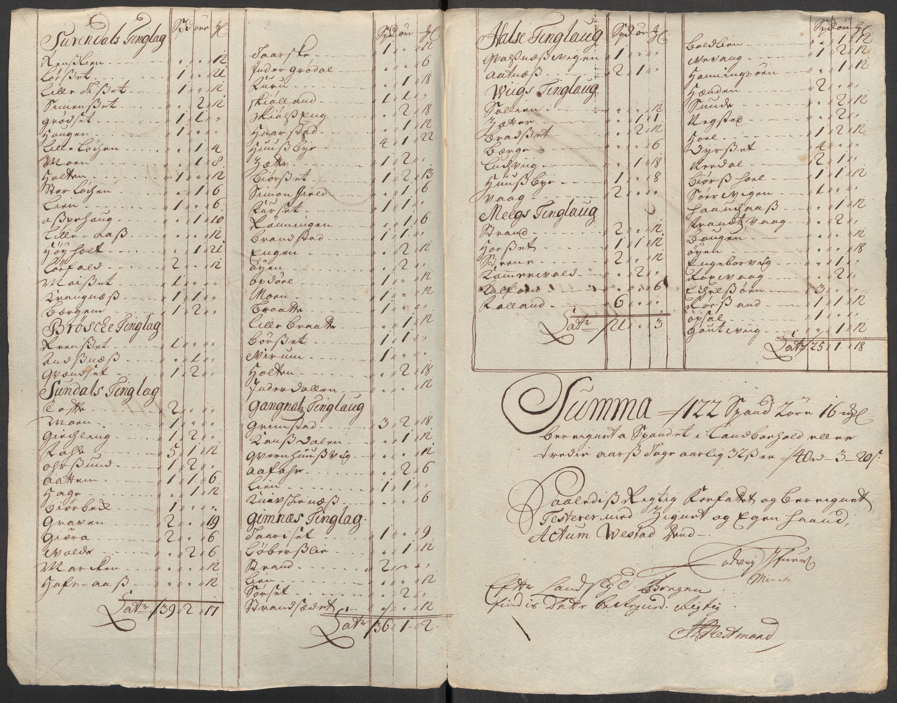 Rentekammeret inntil 1814, Reviderte regnskaper, Fogderegnskap, RA/EA-4092/R56/L3748: Fogderegnskap Nordmøre, 1714-1715, p. 140