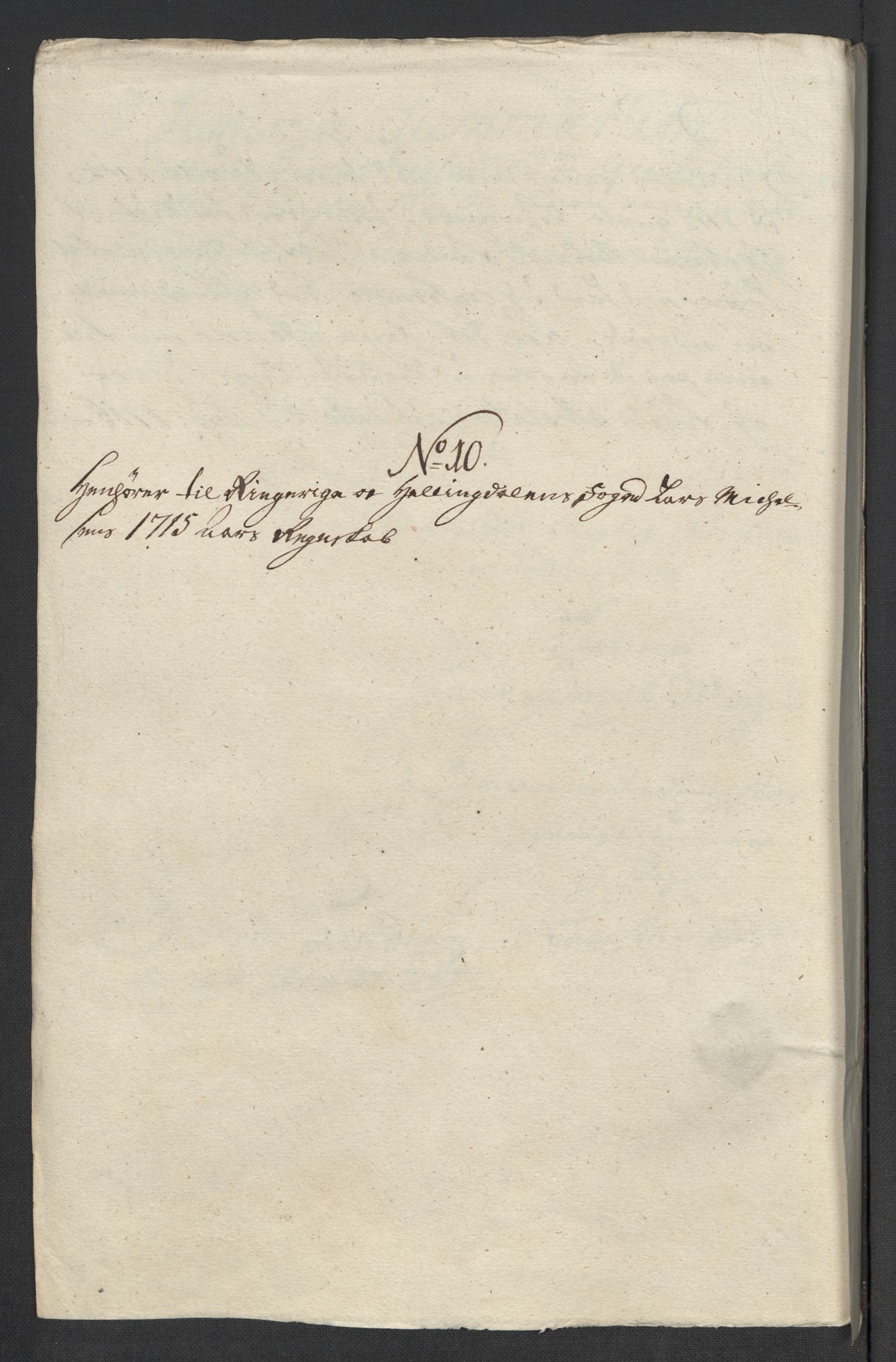 Rentekammeret inntil 1814, Reviderte regnskaper, Fogderegnskap, RA/EA-4092/R23/L1473: Fogderegnskap Ringerike og Hallingdal, 1715, p. 167