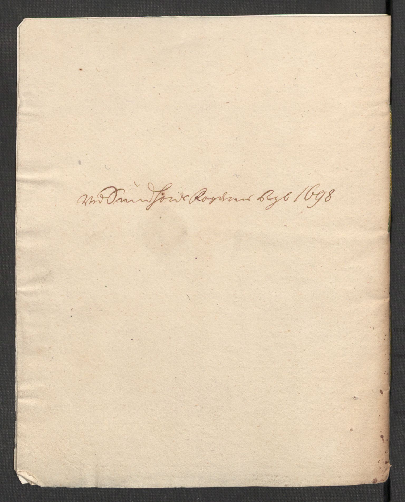 Rentekammeret inntil 1814, Reviderte regnskaper, Fogderegnskap, AV/RA-EA-4092/R48/L2977: Fogderegnskap Sunnhordland og Hardanger, 1697-1698, p. 248