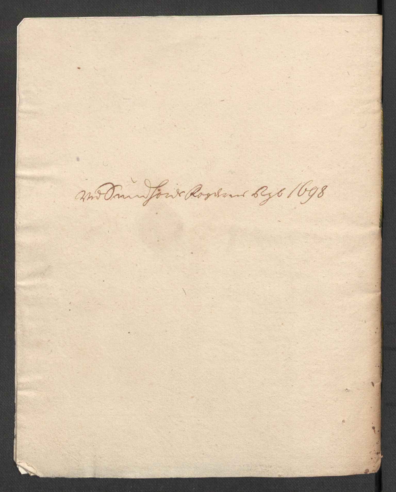 Rentekammeret inntil 1814, Reviderte regnskaper, Fogderegnskap, RA/EA-4092/R48/L2977: Fogderegnskap Sunnhordland og Hardanger, 1697-1698, p. 248