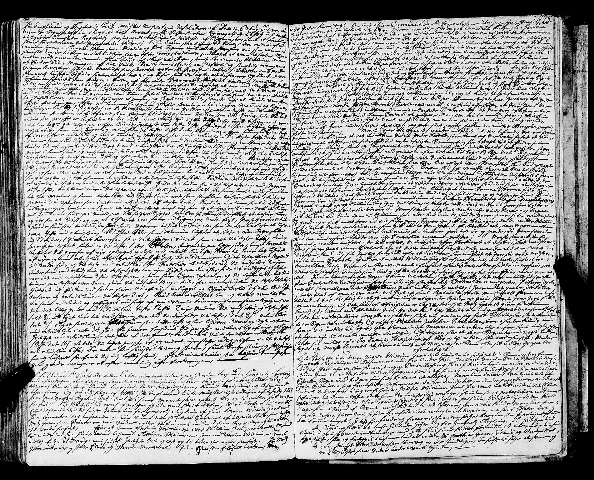 Nordmøre sorenskriveri, SAT/A-4132/1/1/1A/L0017: Tingbok nr. 16, 1726-1729, p. 225