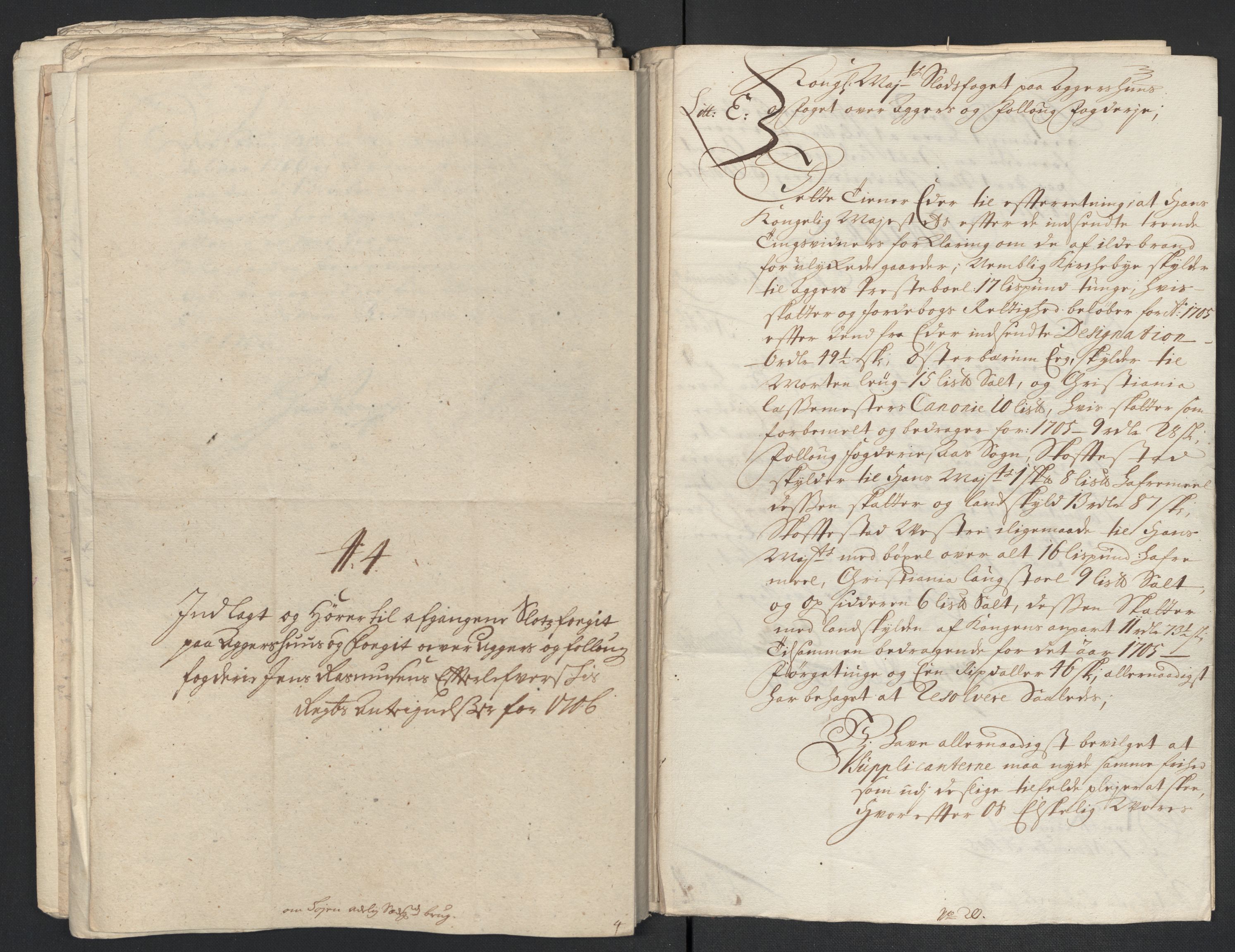 Rentekammeret inntil 1814, Reviderte regnskaper, Fogderegnskap, AV/RA-EA-4092/R10/L0446: Fogderegnskap Aker og Follo, 1705-1706, p. 363